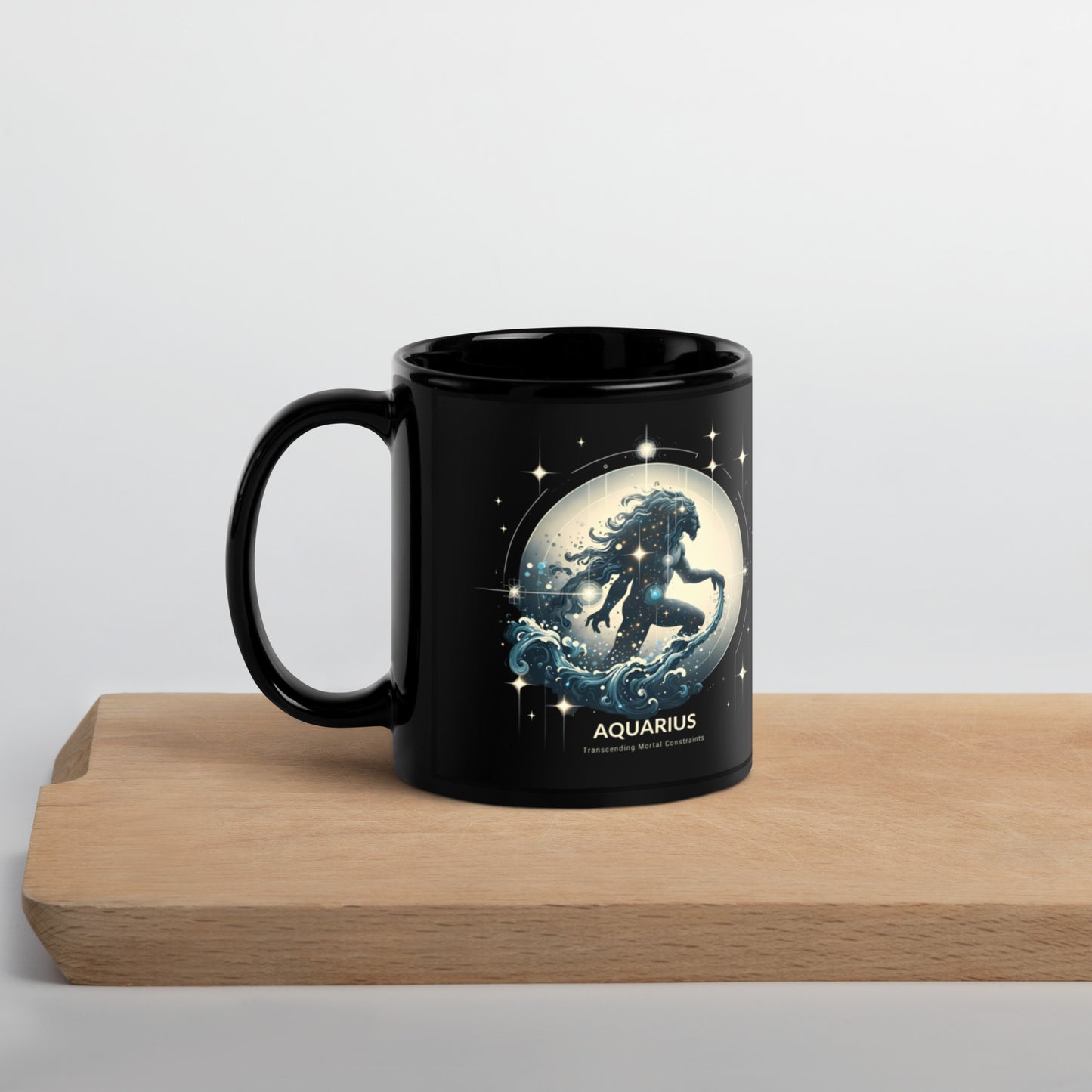 Aquarius Ethereal Depths Zodiac Mug