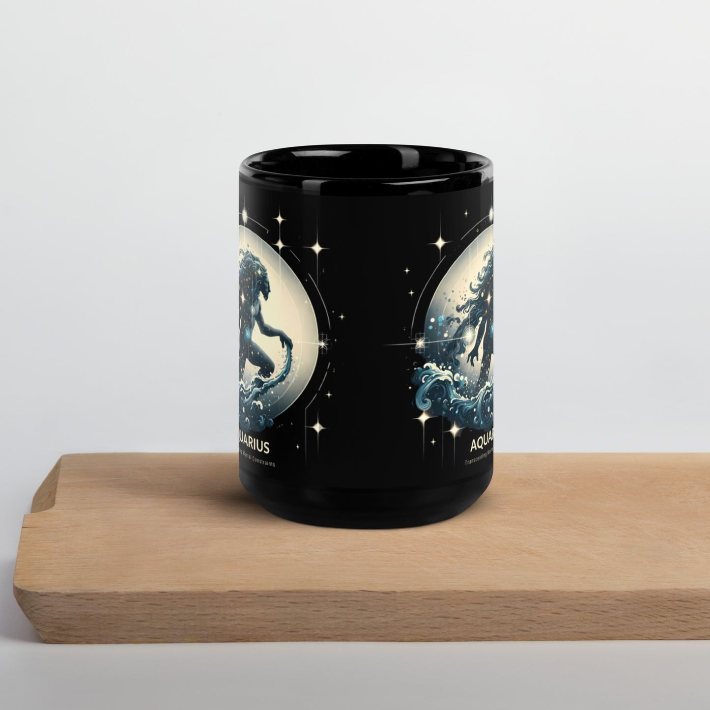 Aquarius Ethereal Depths Zodiac Mug