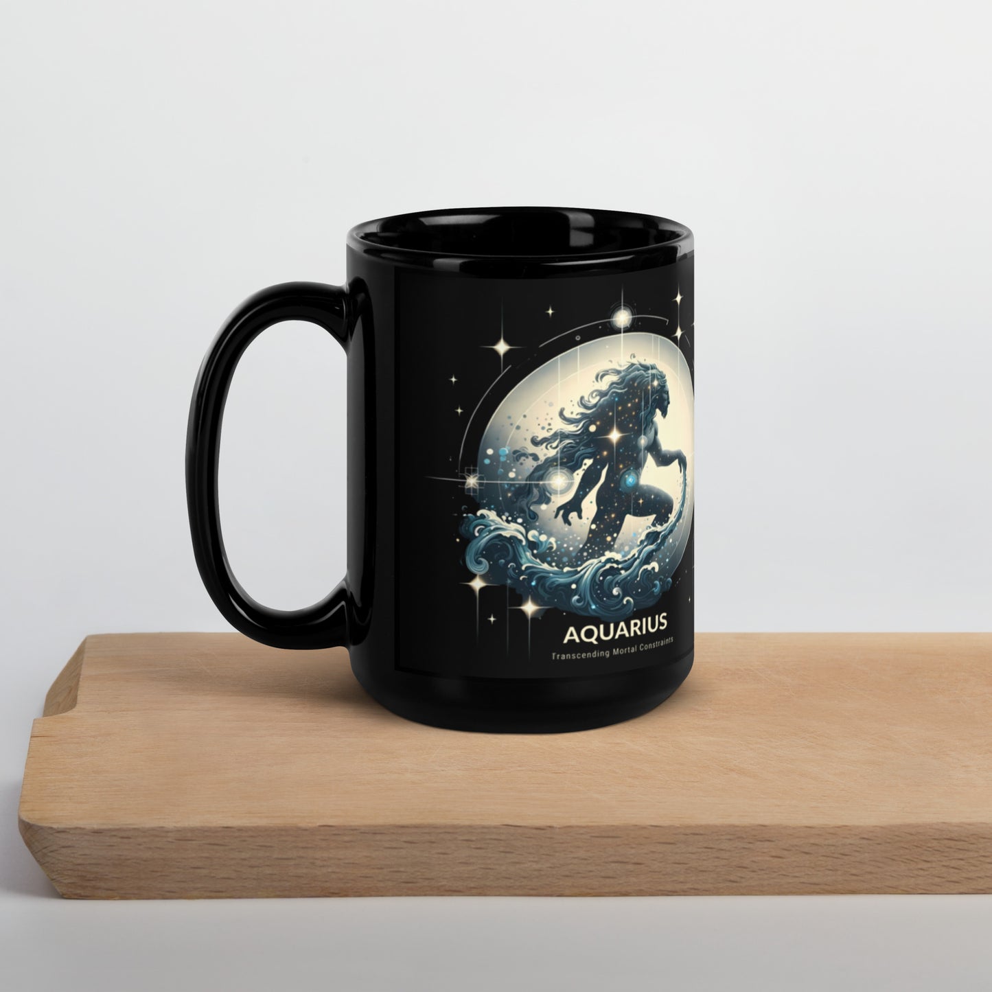 Aquarius Ethereal Depths Zodiac Mug