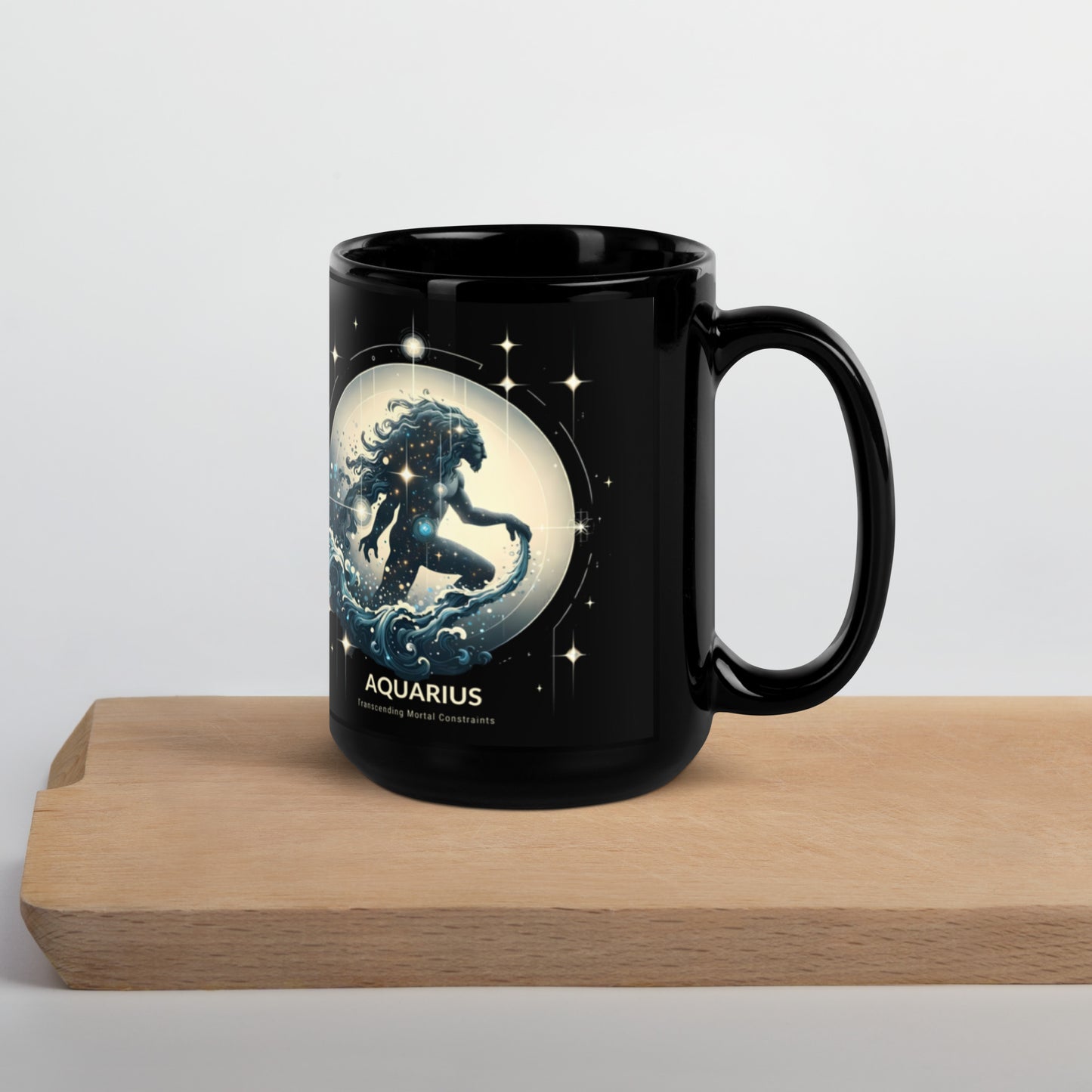 Aquarius Ethereal Depths Zodiac Mug