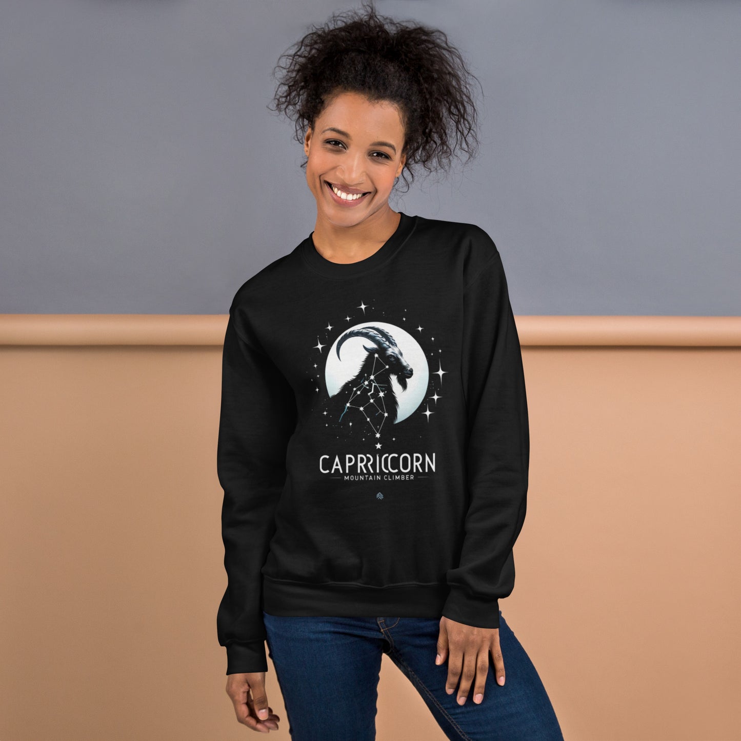 Capricorn Moonlit Ascent Unisex Sweatshirt