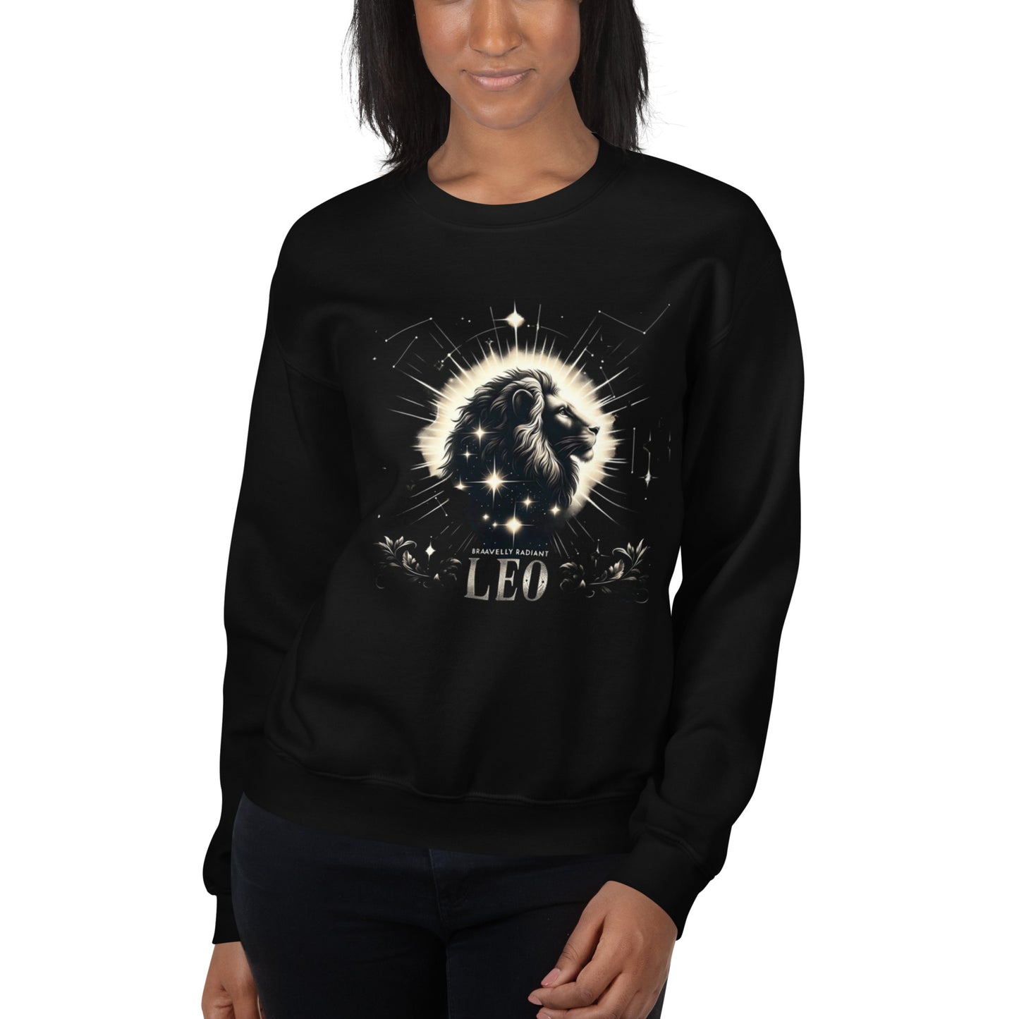 Leo Radiant Regal Unisex Sweatshirt