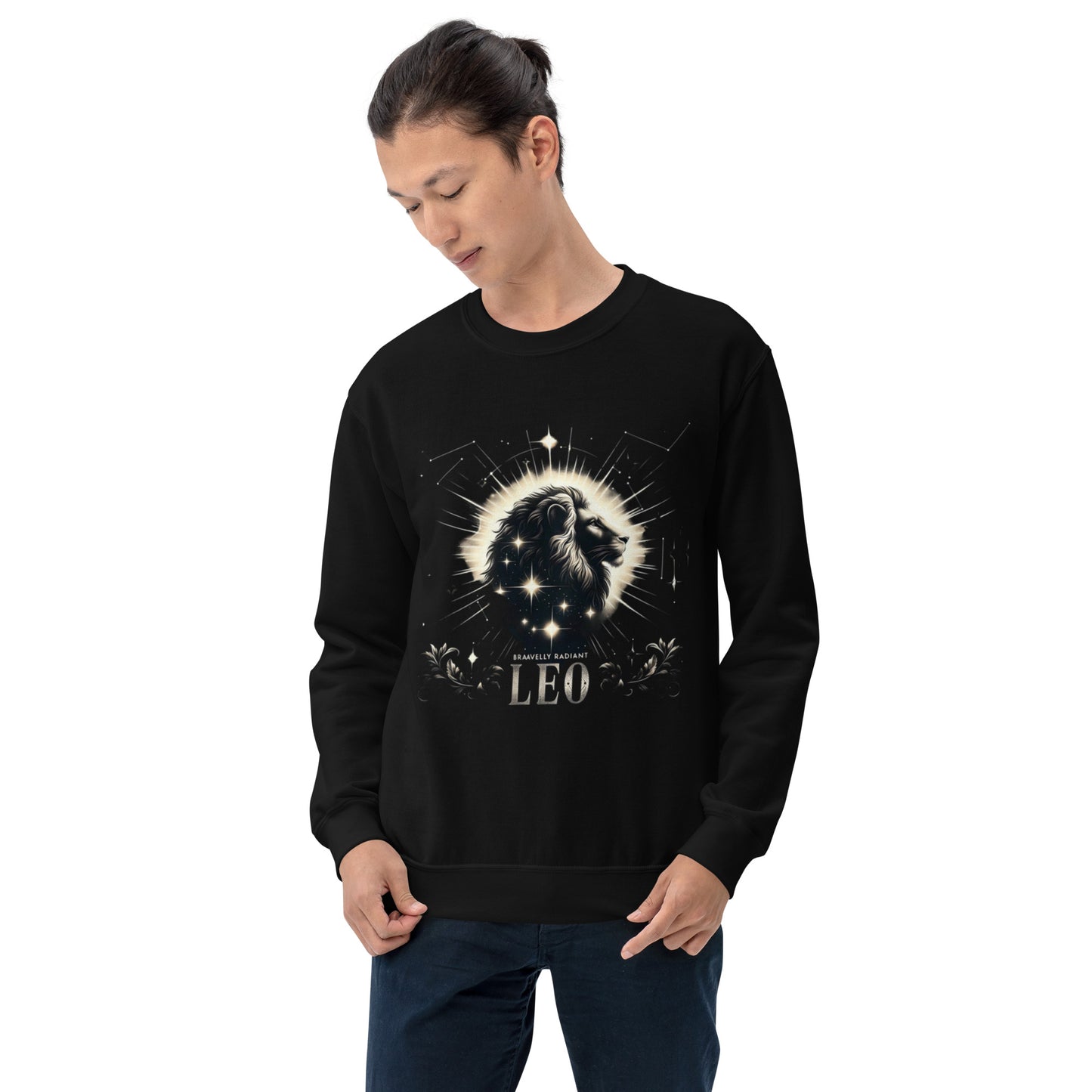 Leo Radiant Regal Unisex Sweatshirt