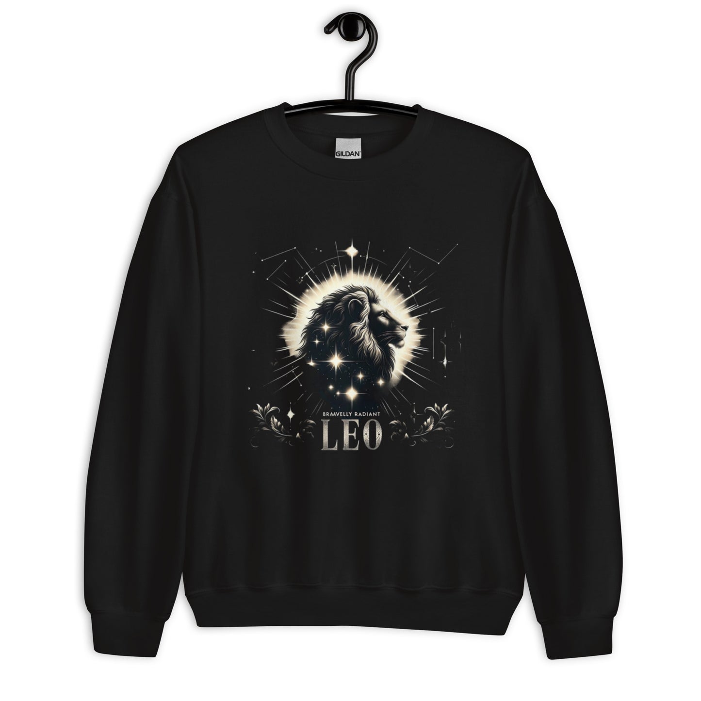 Leo Radiant Regal Unisex Sweatshirt