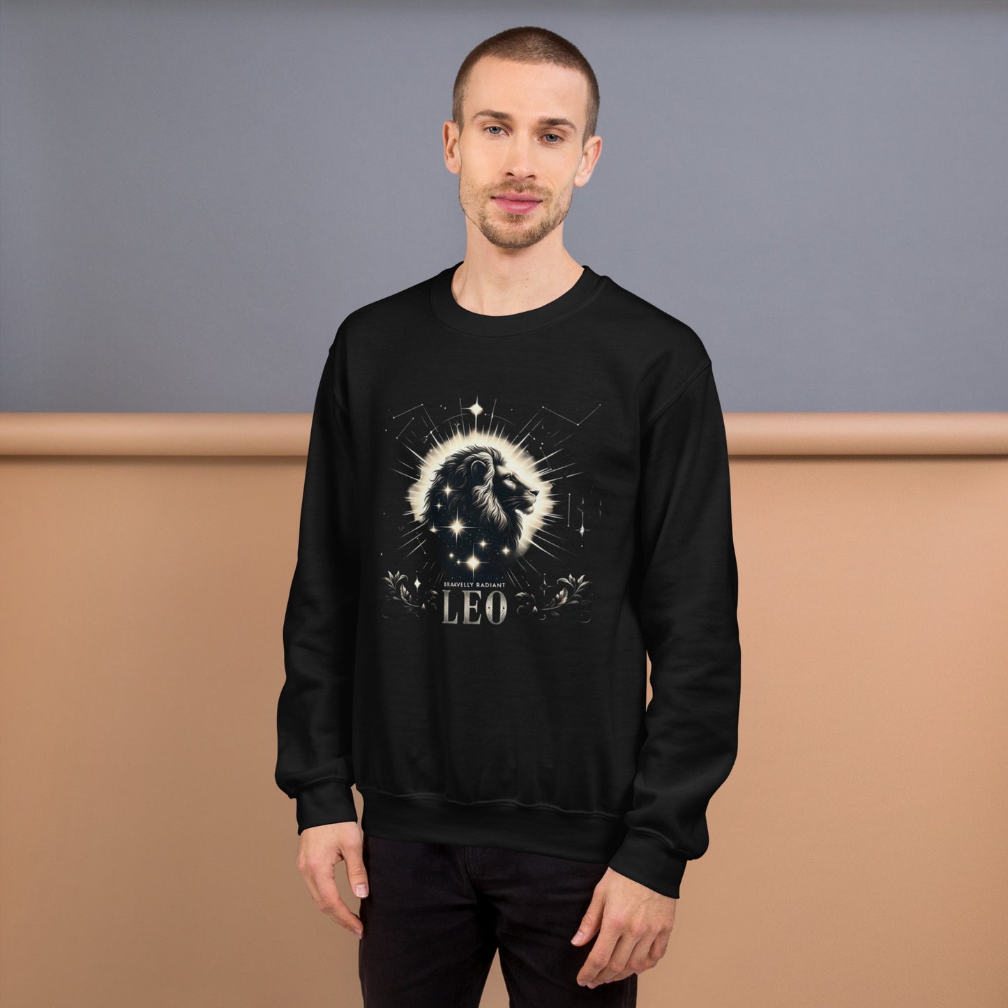 Leo Radiant Regal Unisex Sweatshirt