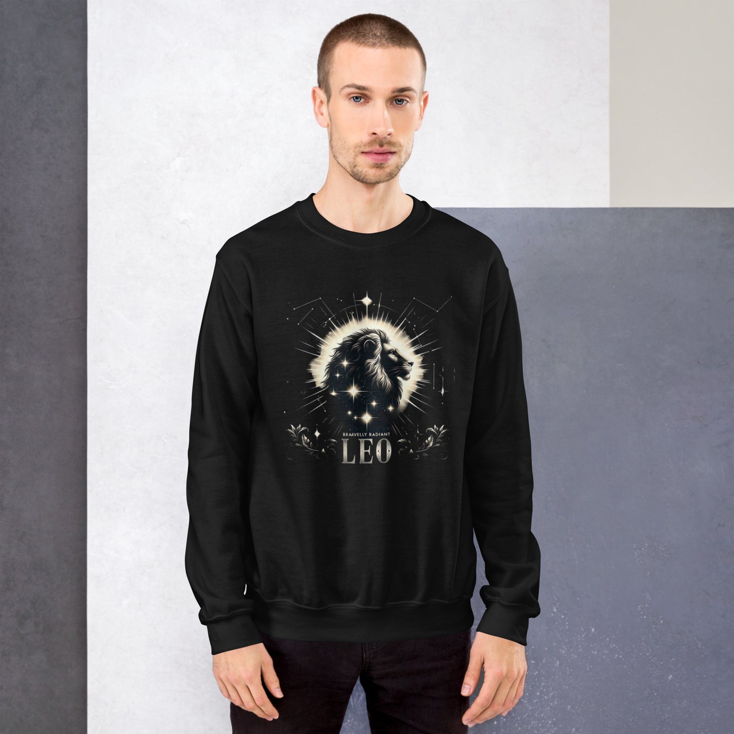 Leo Radiant Regal Unisex Sweatshirt