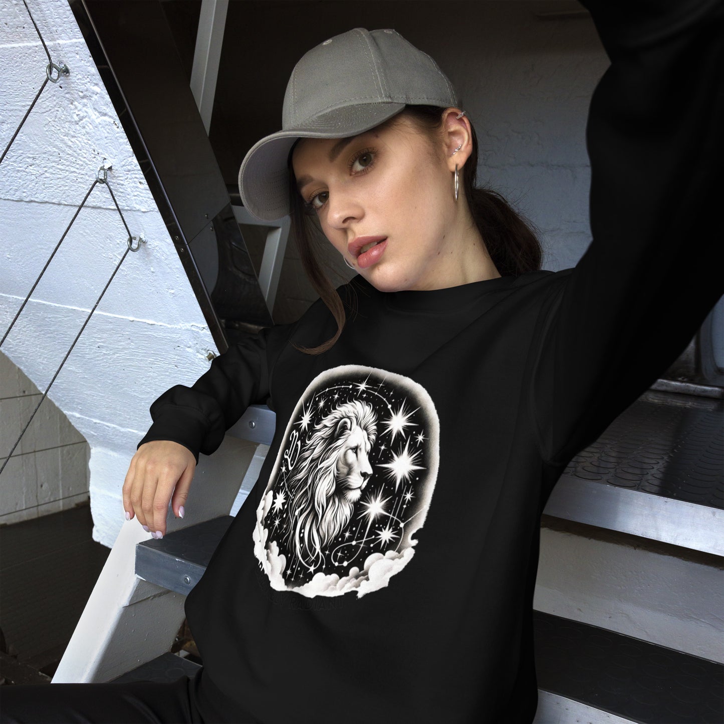 Leo Stellar Majesty Unisex Sweatshirt