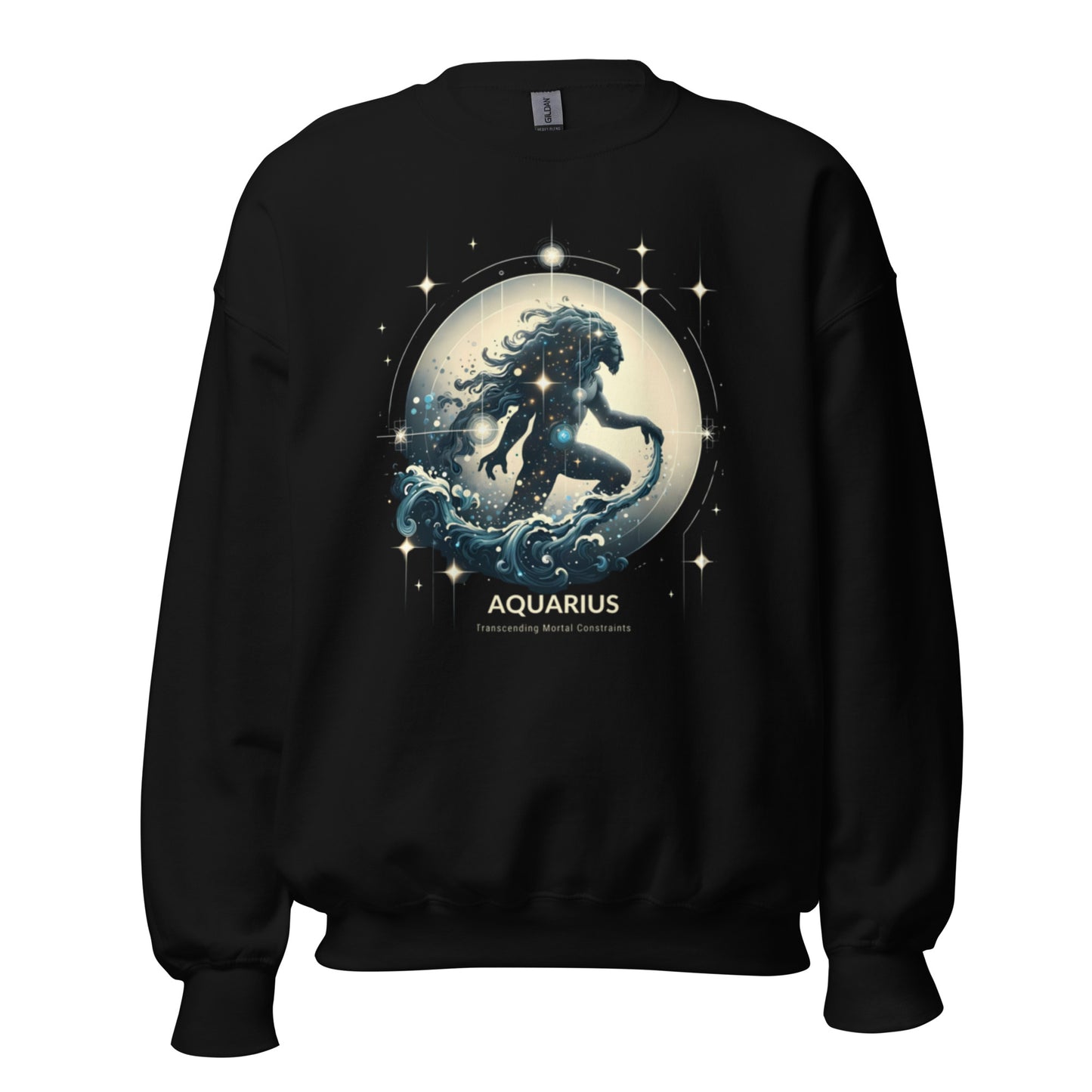 Aquarius Lunar Breeze Unisex Sweatshirt