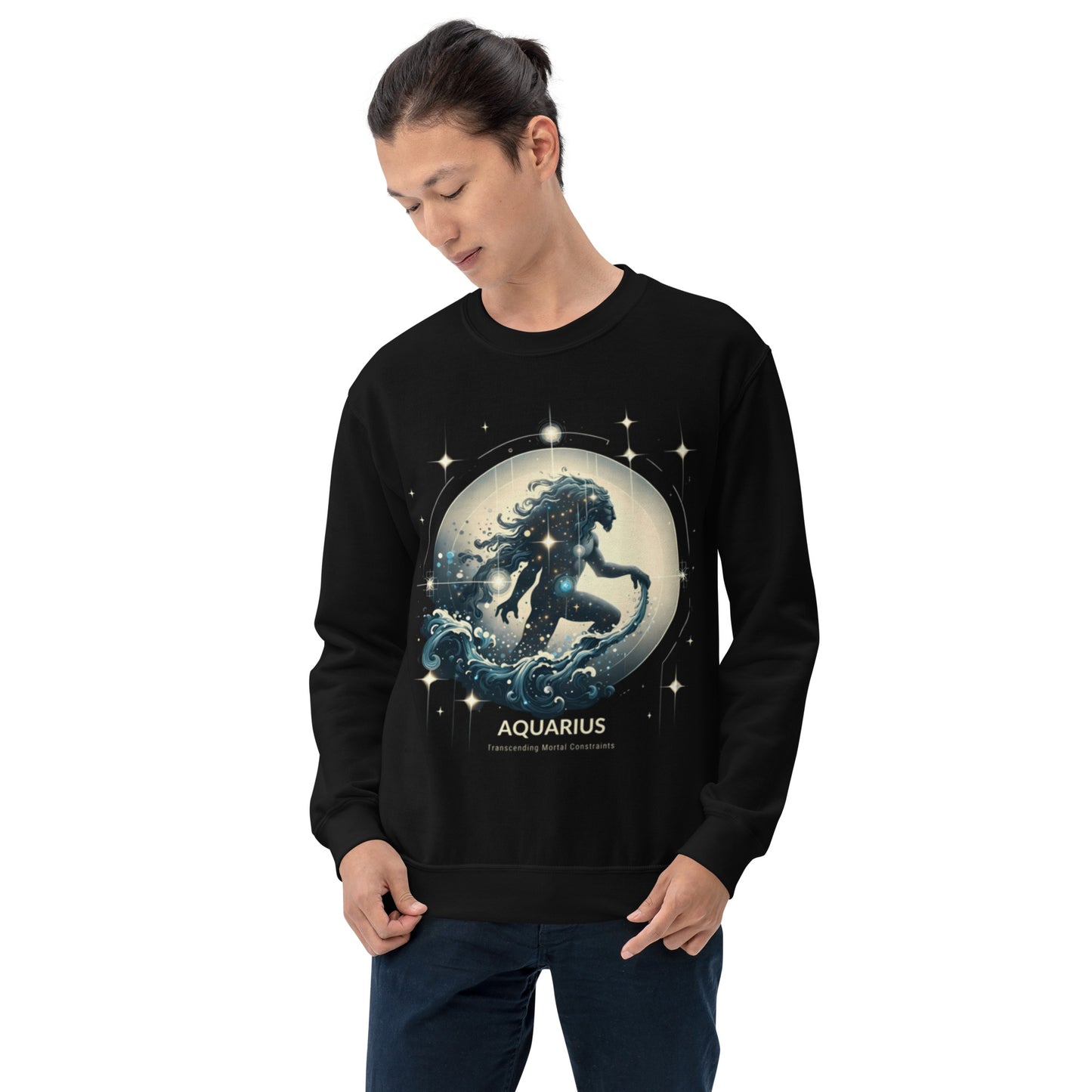 Aquarius Lunar Breeze Unisex Sweatshirt