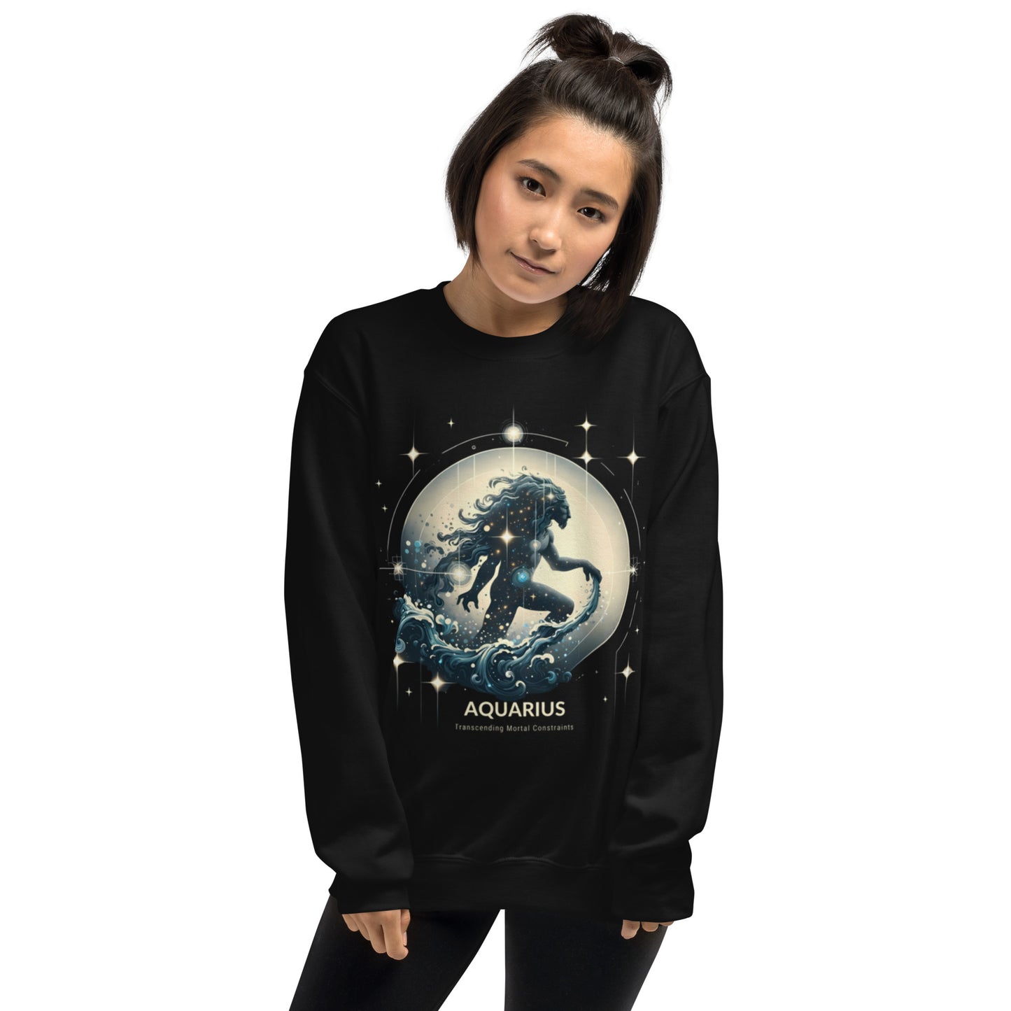 Aquarius Lunar Breeze Unisex Sweatshirt