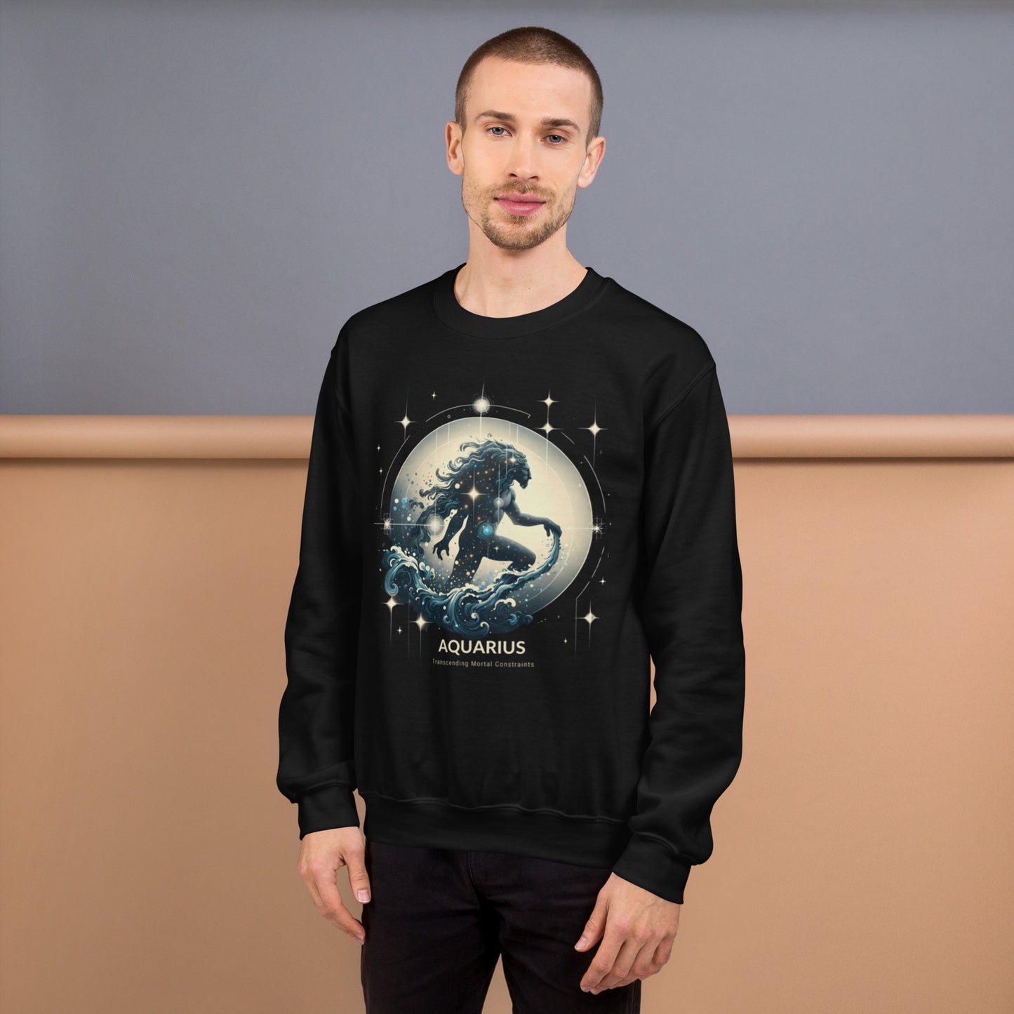 Aquarius Lunar Breeze Unisex Sweatshirt