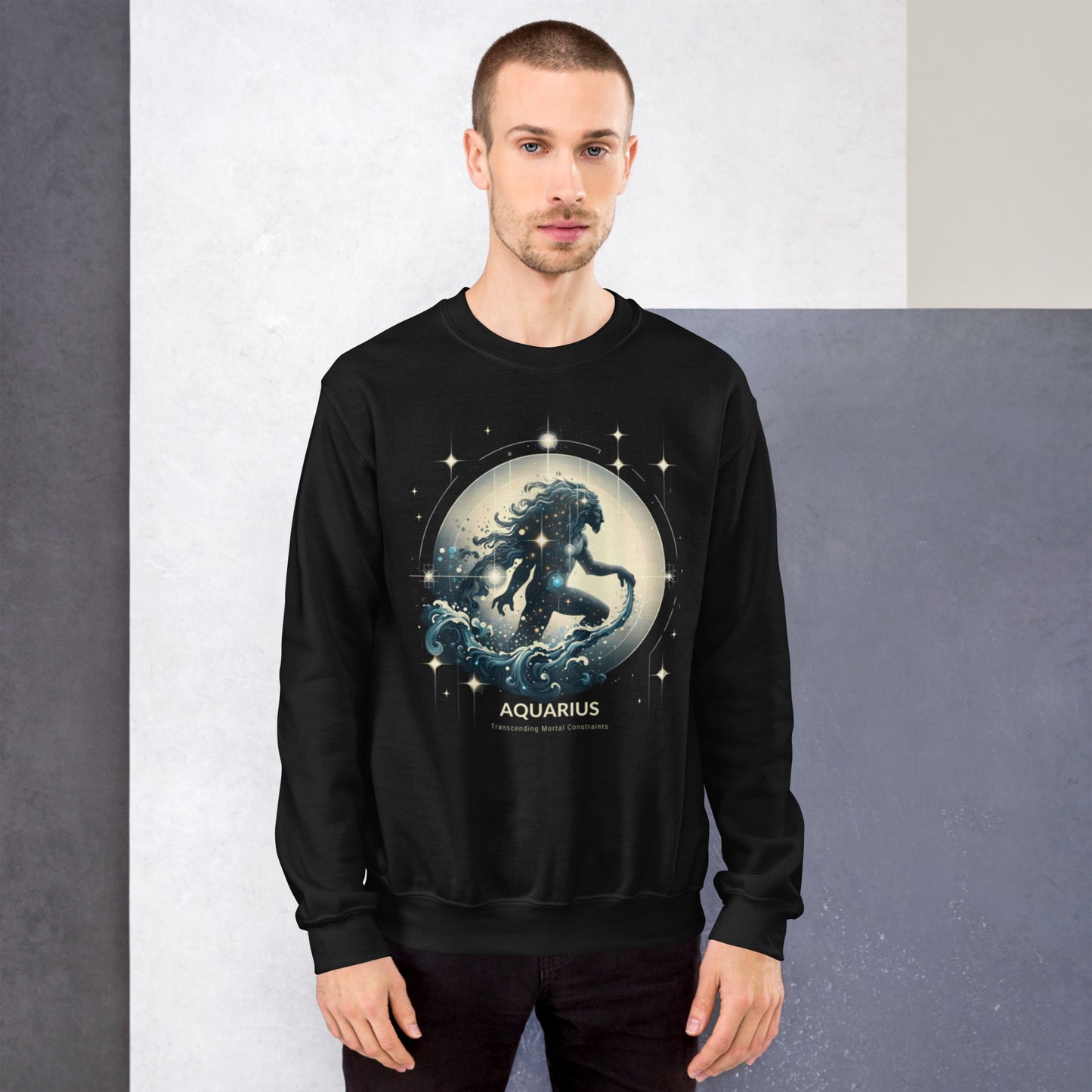 Aquarius Lunar Breeze Unisex Sweatshirt