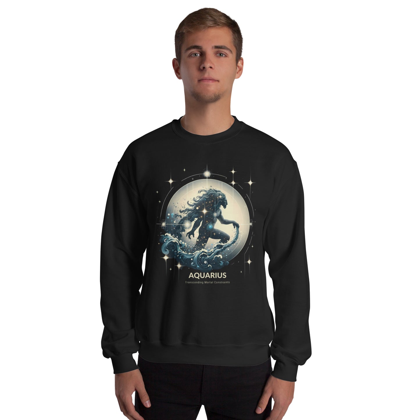 Aquarius Lunar Breeze Unisex Sweatshirt