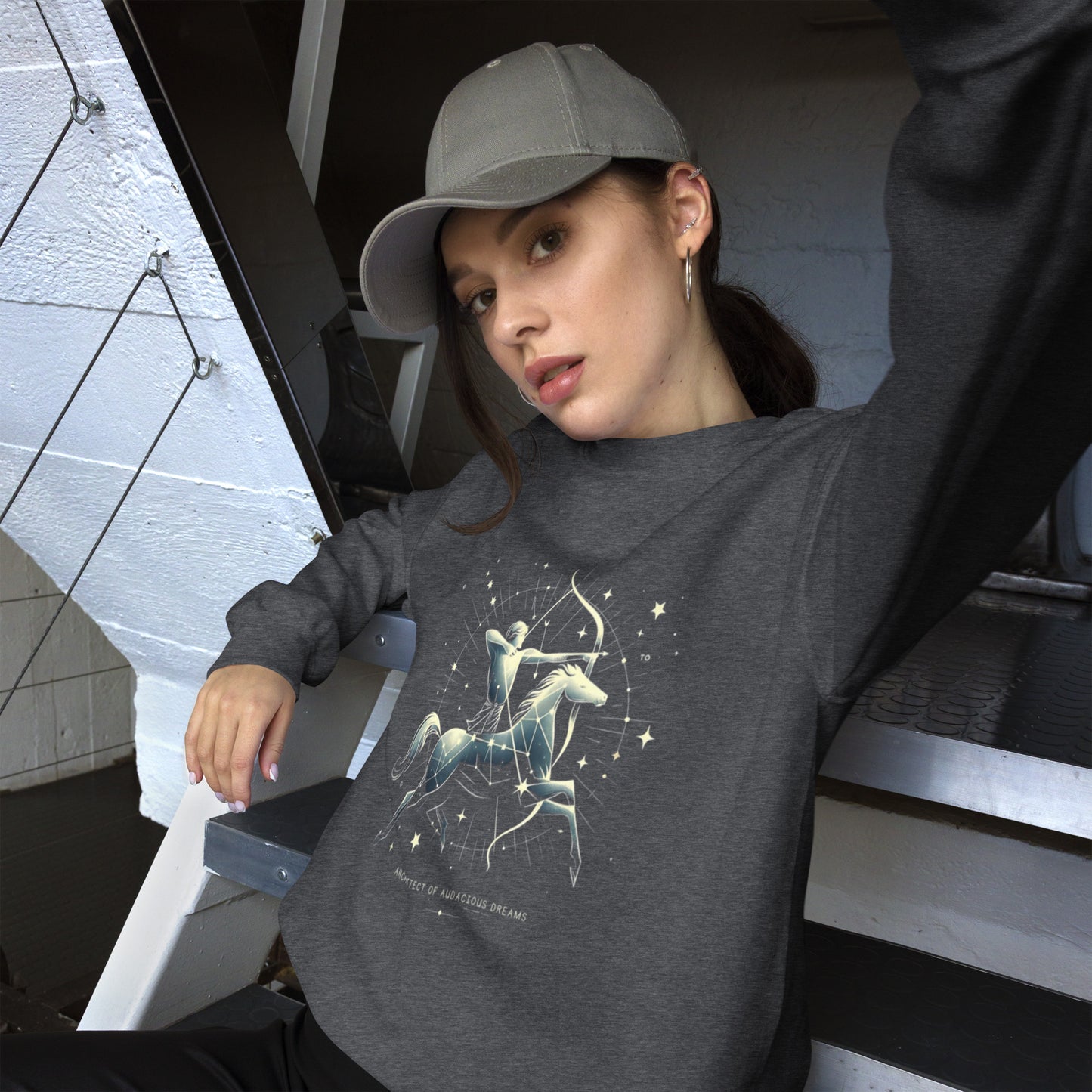 Sagittarius Celestial Archer Unisex Sweatshirt