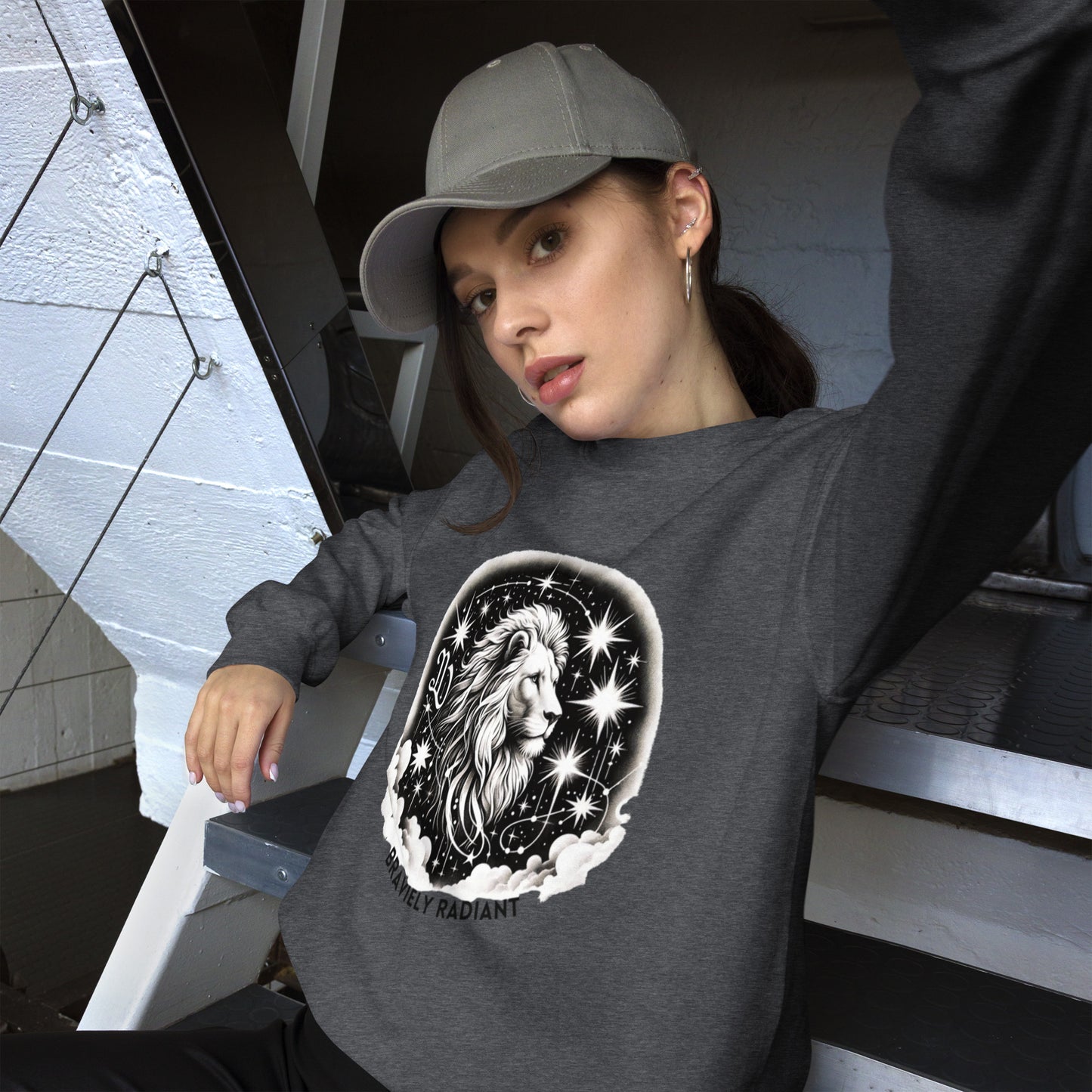 Leo Stellar Majesty Unisex Sweatshirt