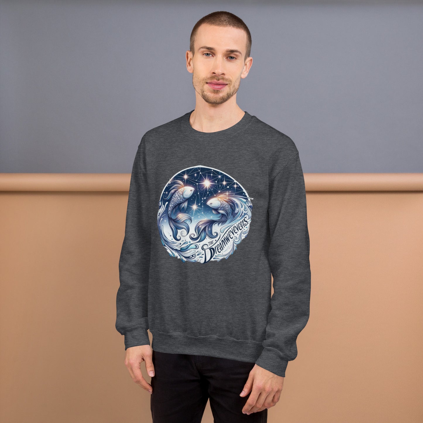 Pisces Celestial Harmony Unisex Sweatshirt