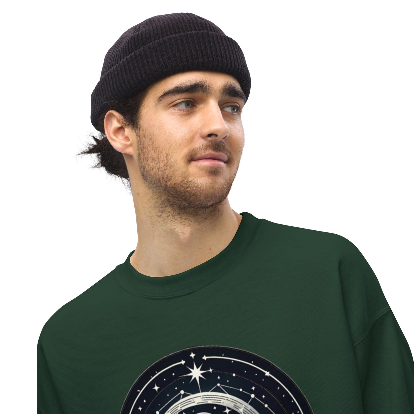 Capricorn Zodiac Wheel Unisex Sweatshirt