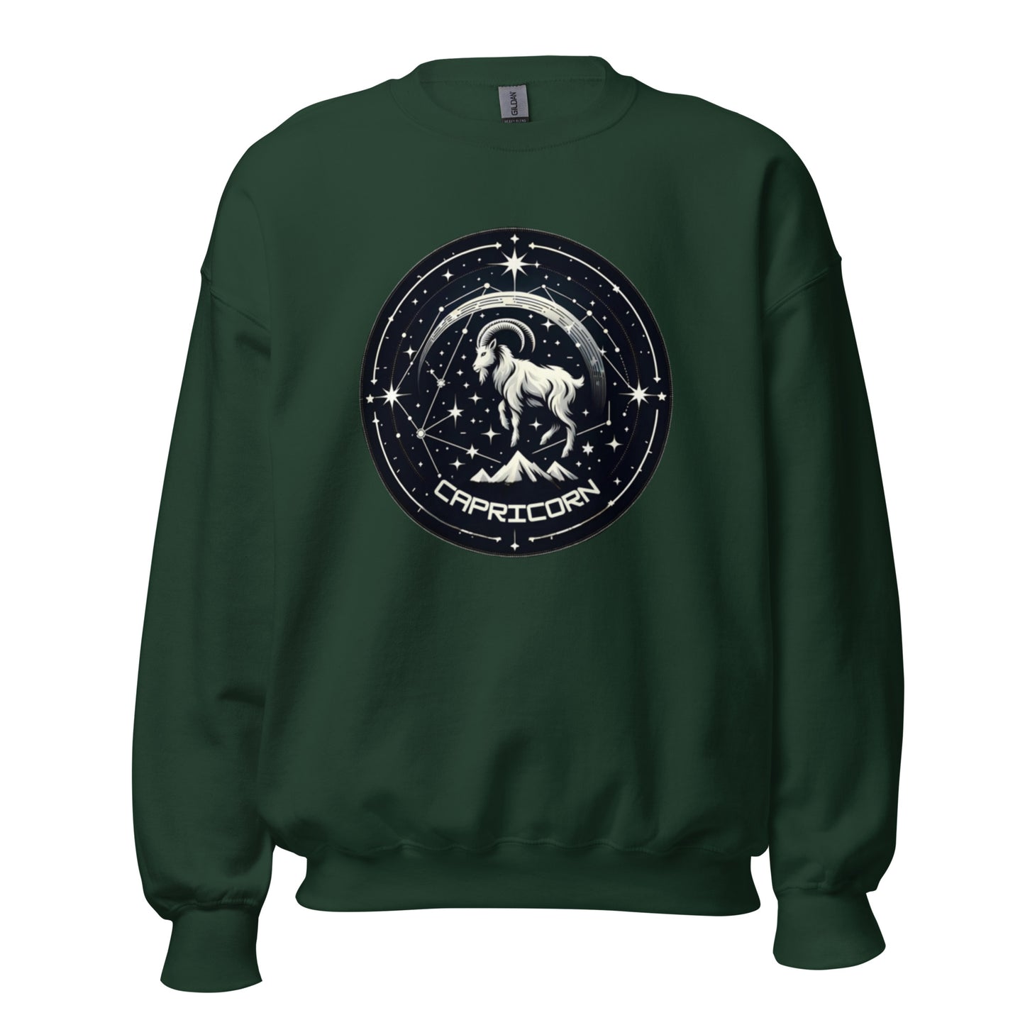 Capricorn Zodiac Wheel Unisex Sweatshirt