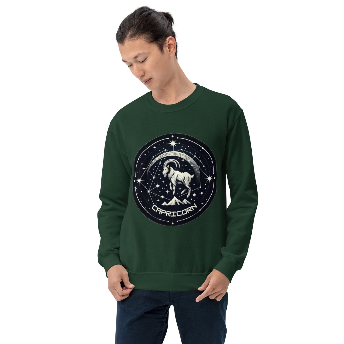 Capricorn Zodiac Wheel Unisex Sweatshirt