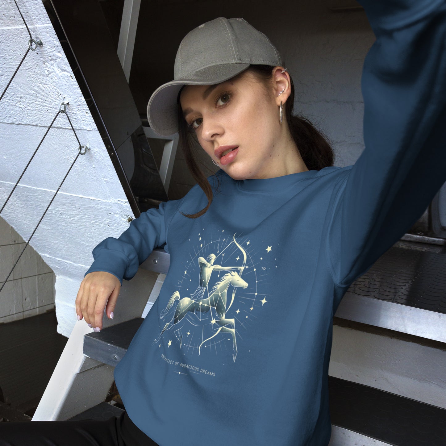 Sagittarius Celestial Archer Unisex Sweatshirt