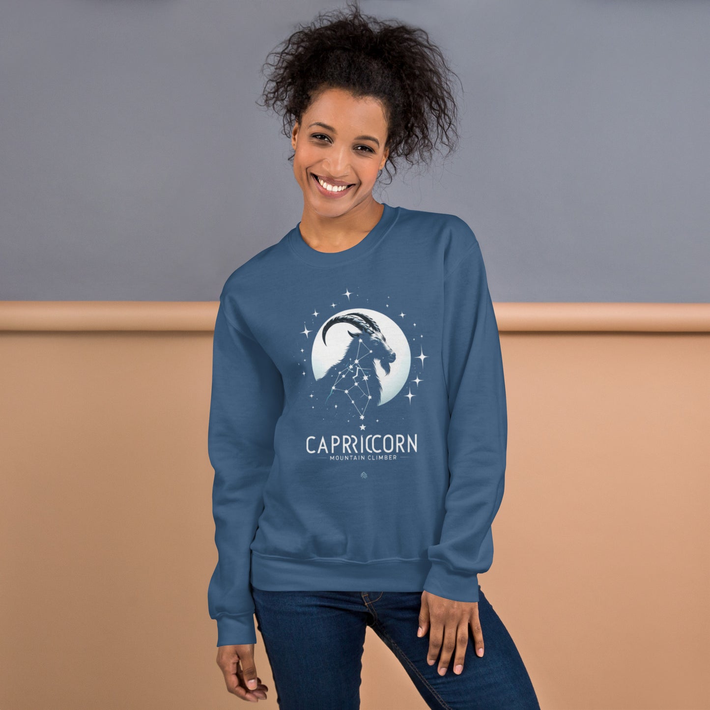 Capricorn Moonlit Ascent Unisex Sweatshirt