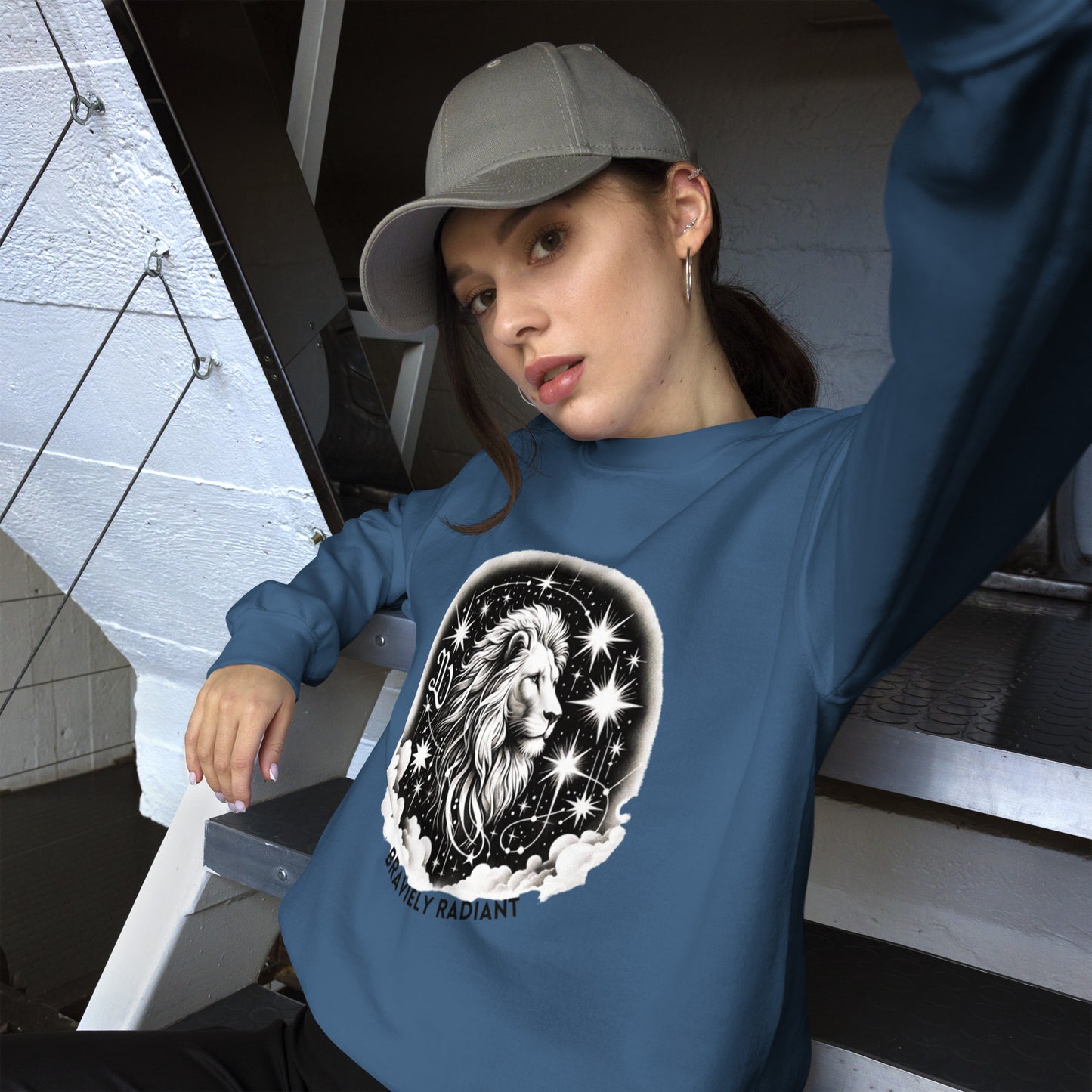 Leo Stellar Majesty Unisex Sweatshirt