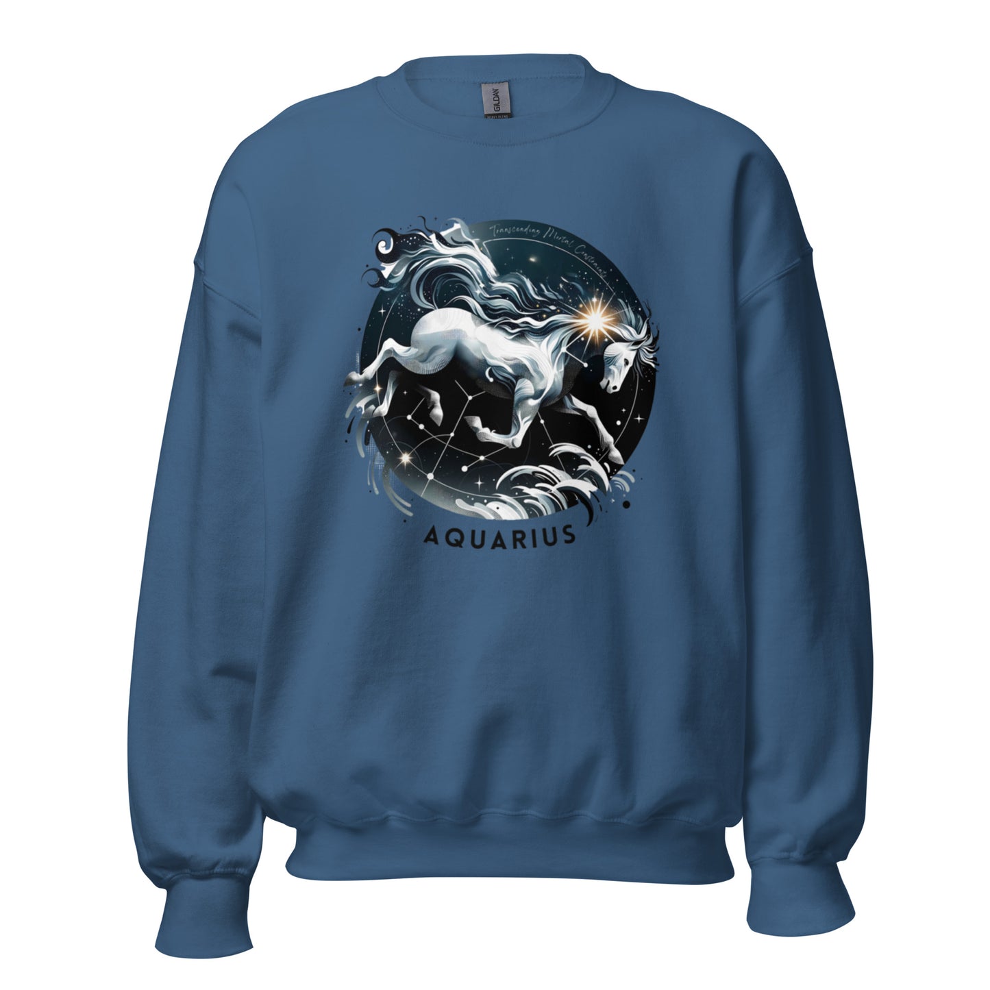 Aquarius Ethereal Flow Unisex Sweatshirt