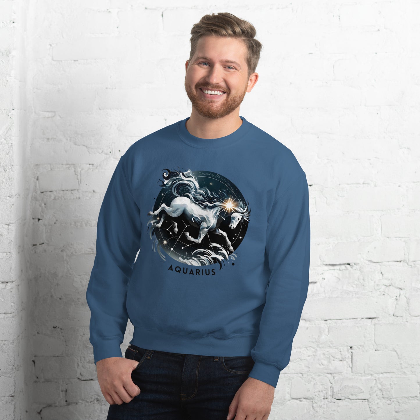 Aquarius Ethereal Flow Unisex Sweatshirt