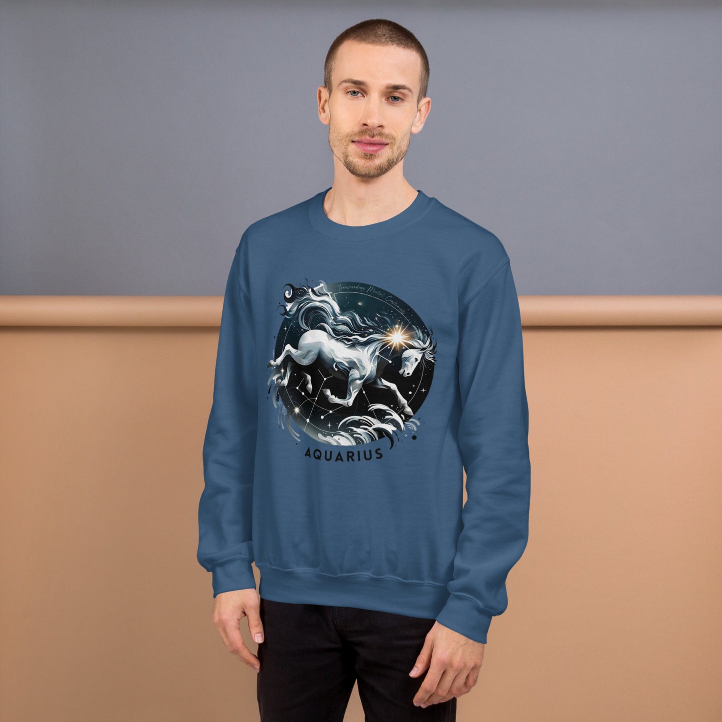 Aquarius Ethereal Flow Unisex Sweatshirt