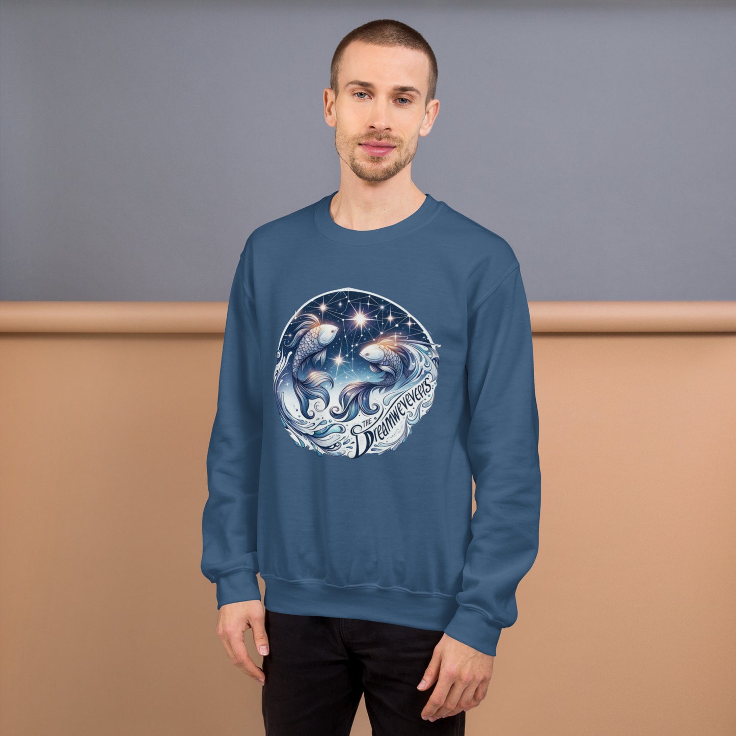 Pisces Celestial Harmony Unisex Sweatshirt