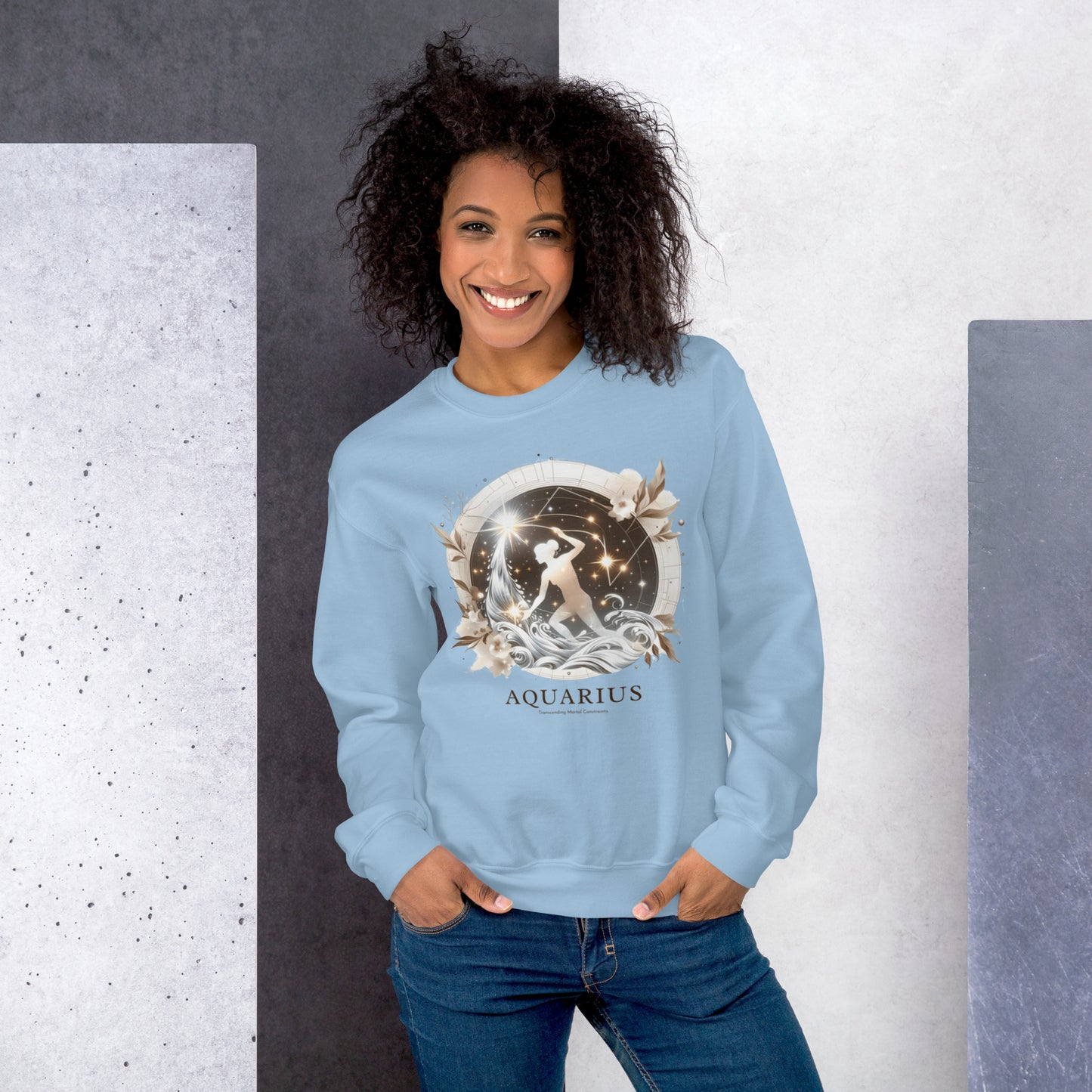 Aquarius Water Bearer Unisex Sweatshirt