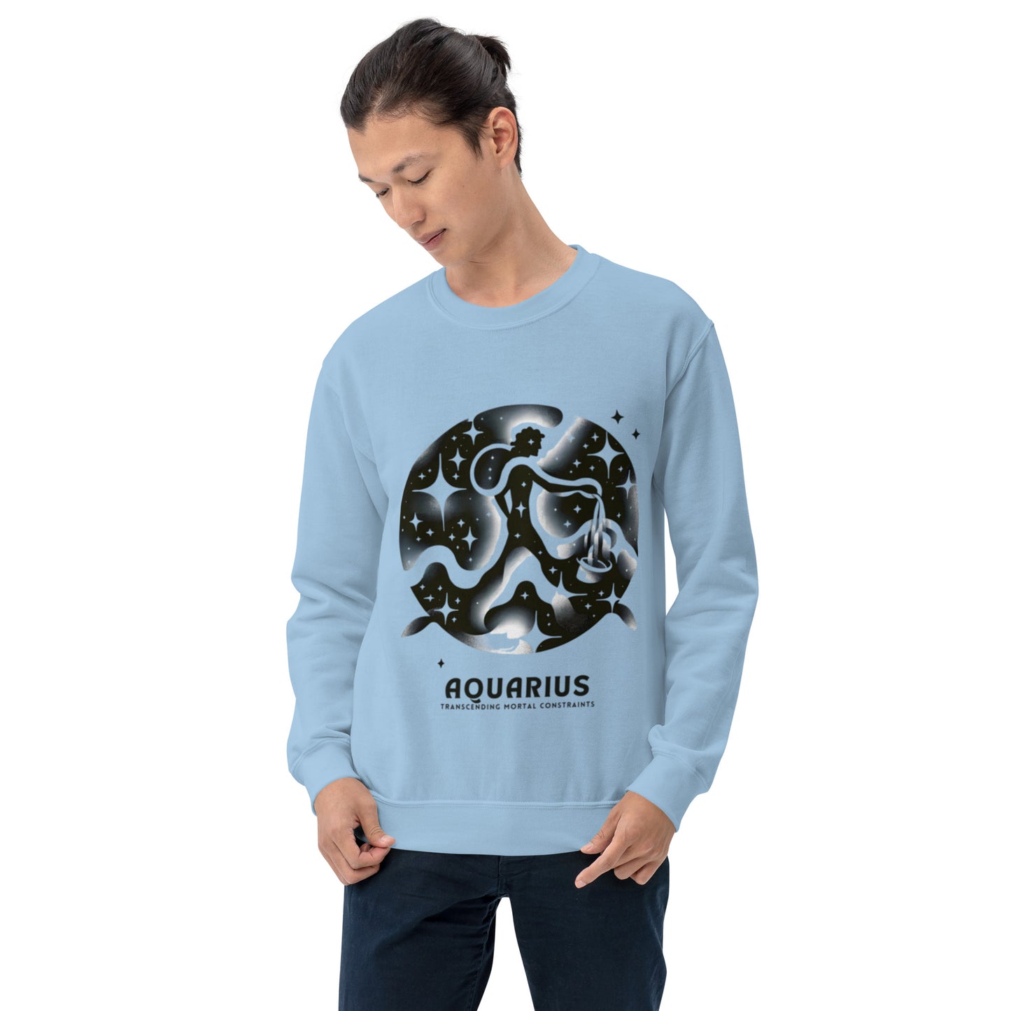 Aquarius Lunar Breeze Unisex Sweatshirt