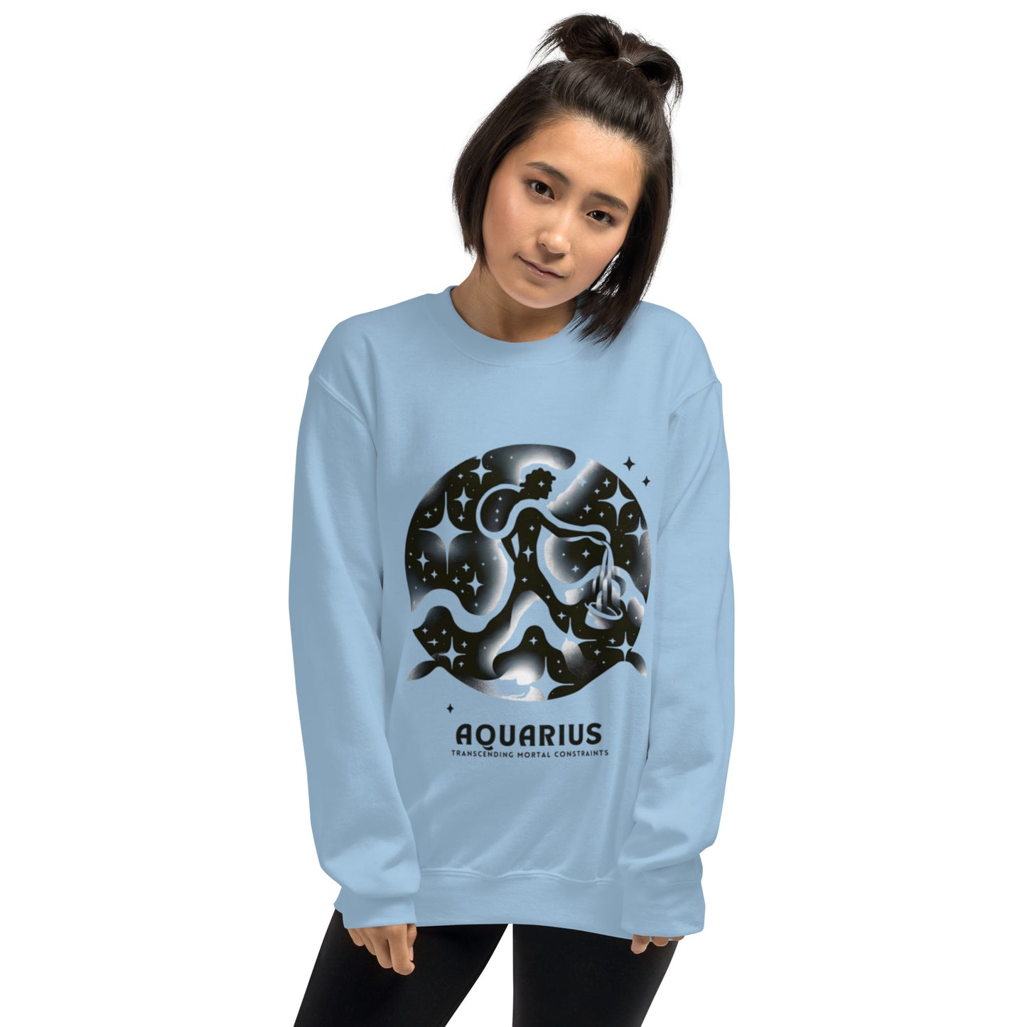 Aquarius Lunar Breeze Unisex Sweatshirt