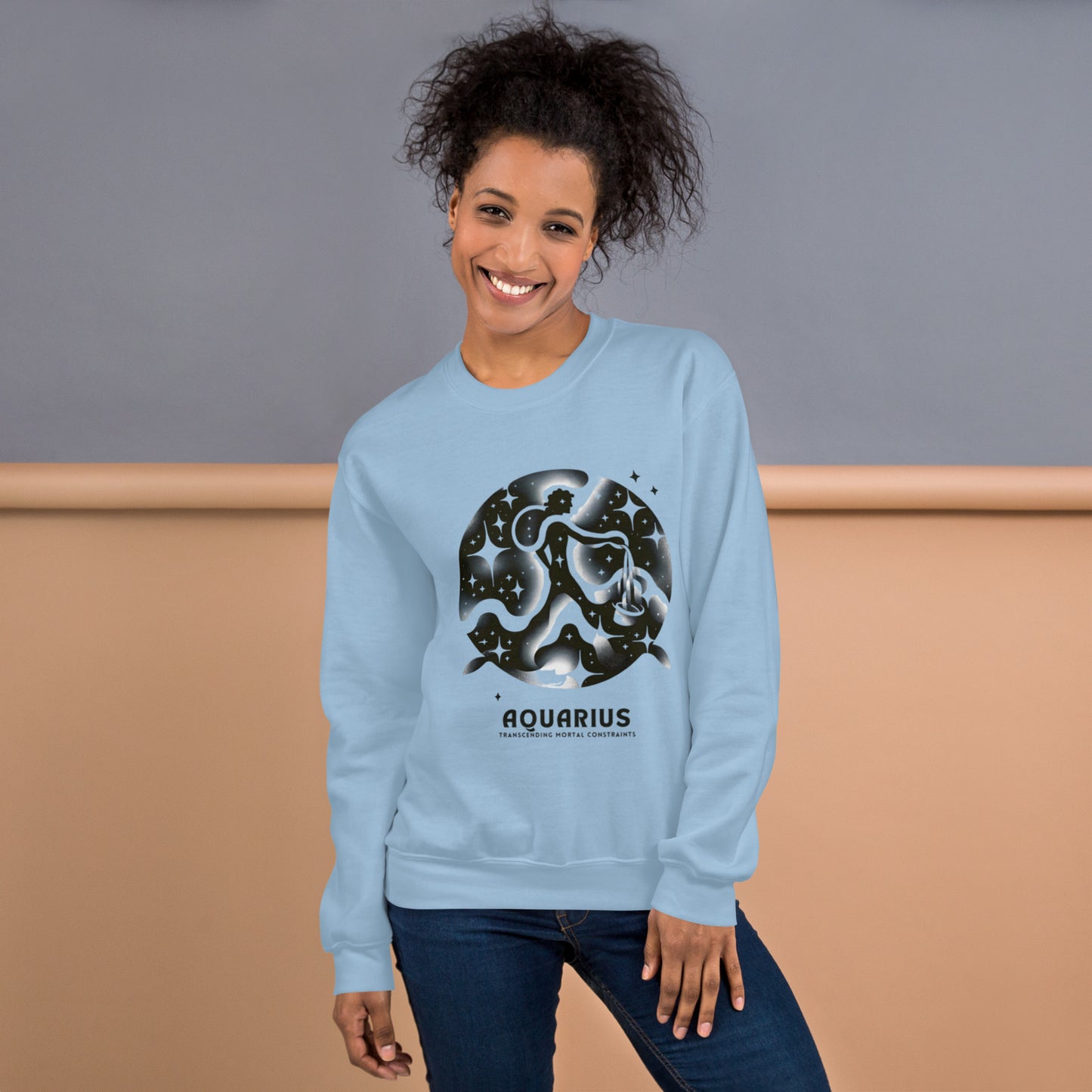 Aquarius Lunar Breeze Unisex Sweatshirt