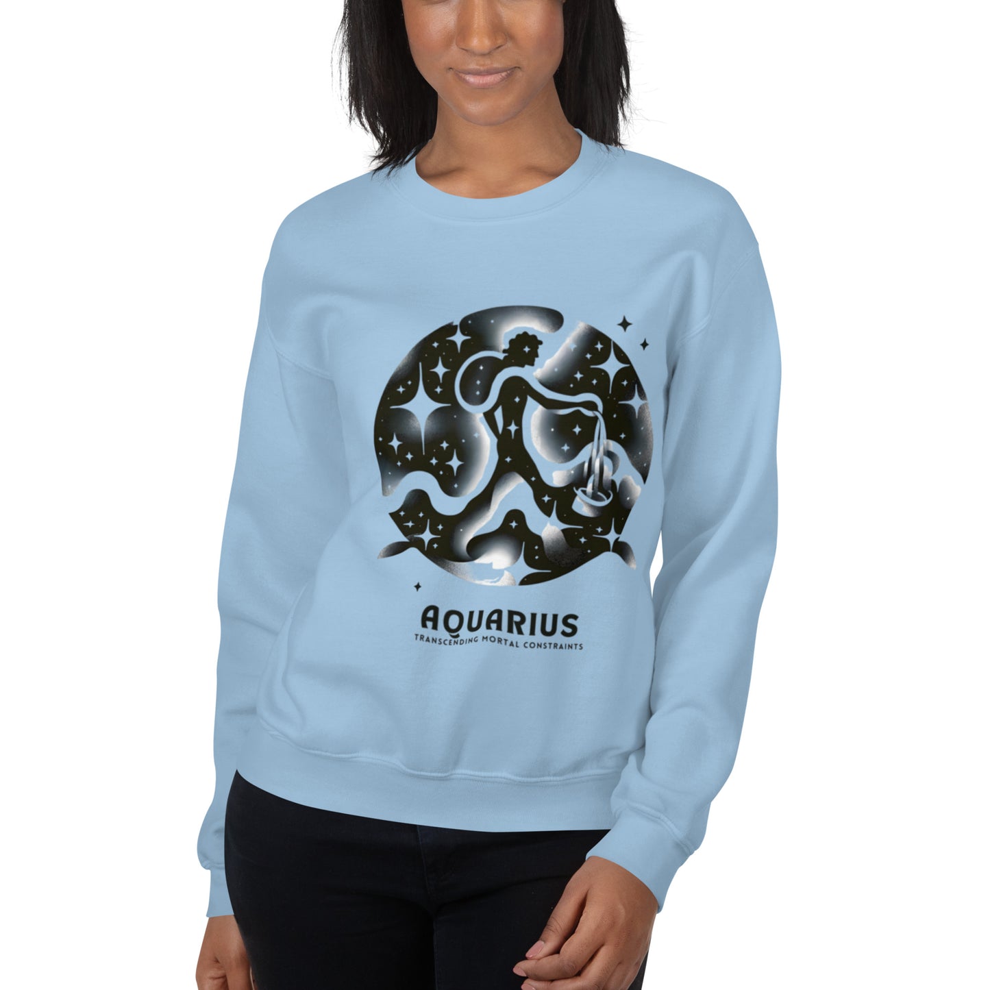 Aquarius Lunar Breeze Unisex Sweatshirt