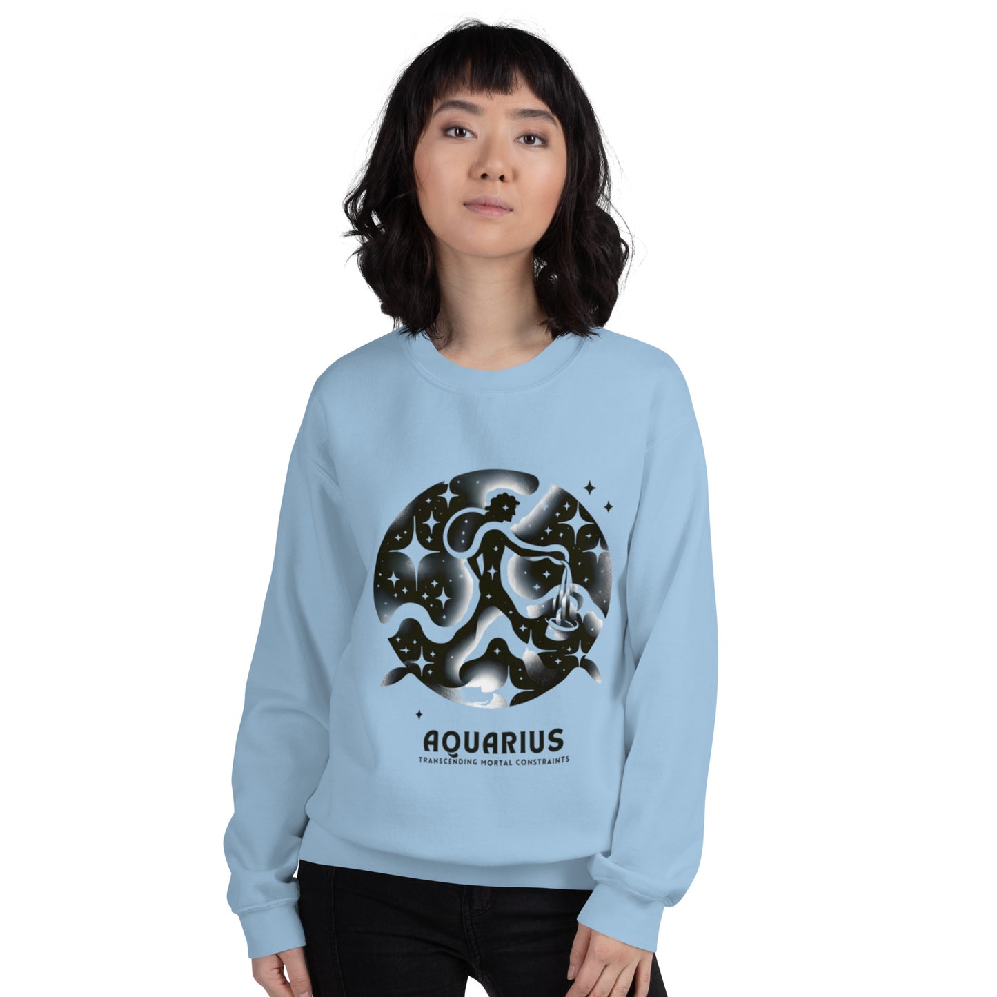 Aquarius Lunar Breeze Unisex Sweatshirt