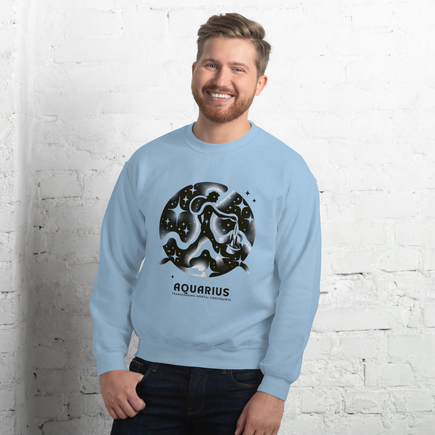 Aquarius Lunar Breeze Unisex Sweatshirt