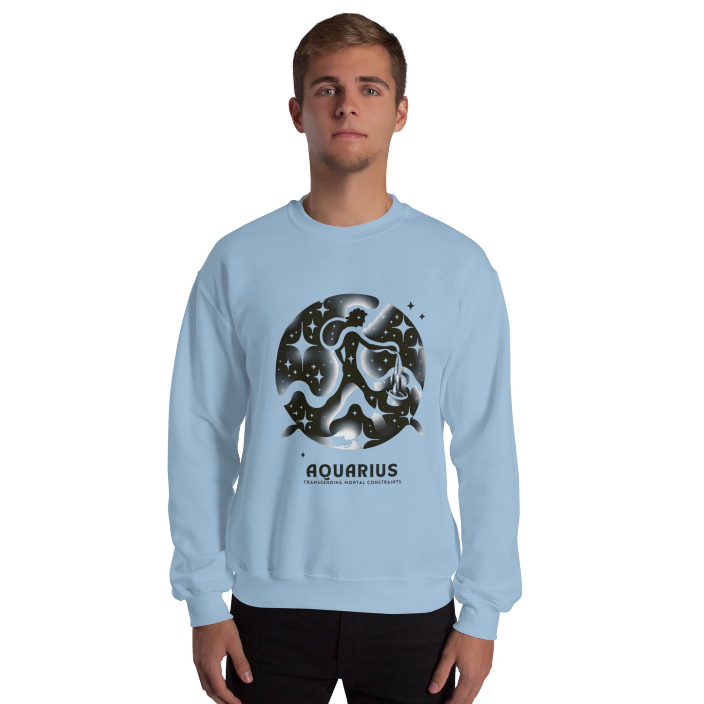 Aquarius Lunar Breeze Unisex Sweatshirt