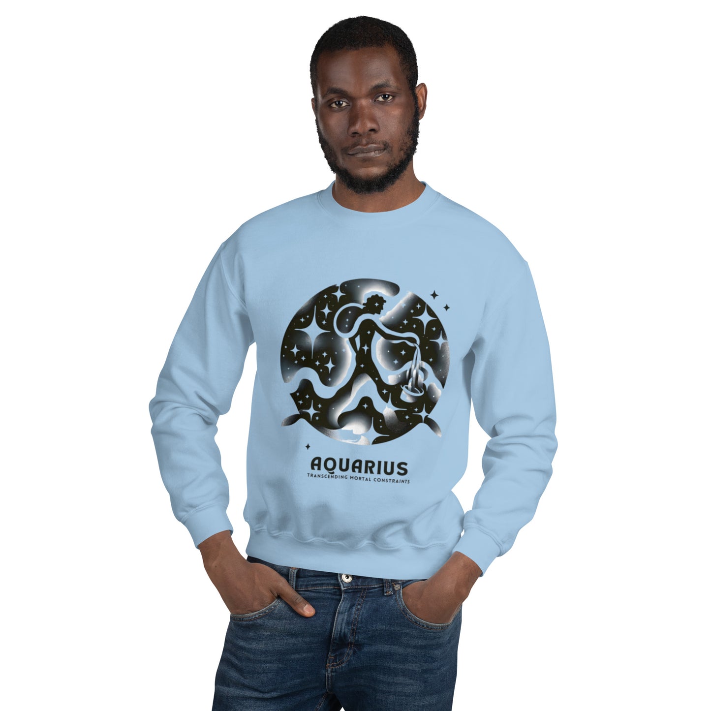 Aquarius Lunar Breeze Unisex Sweatshirt