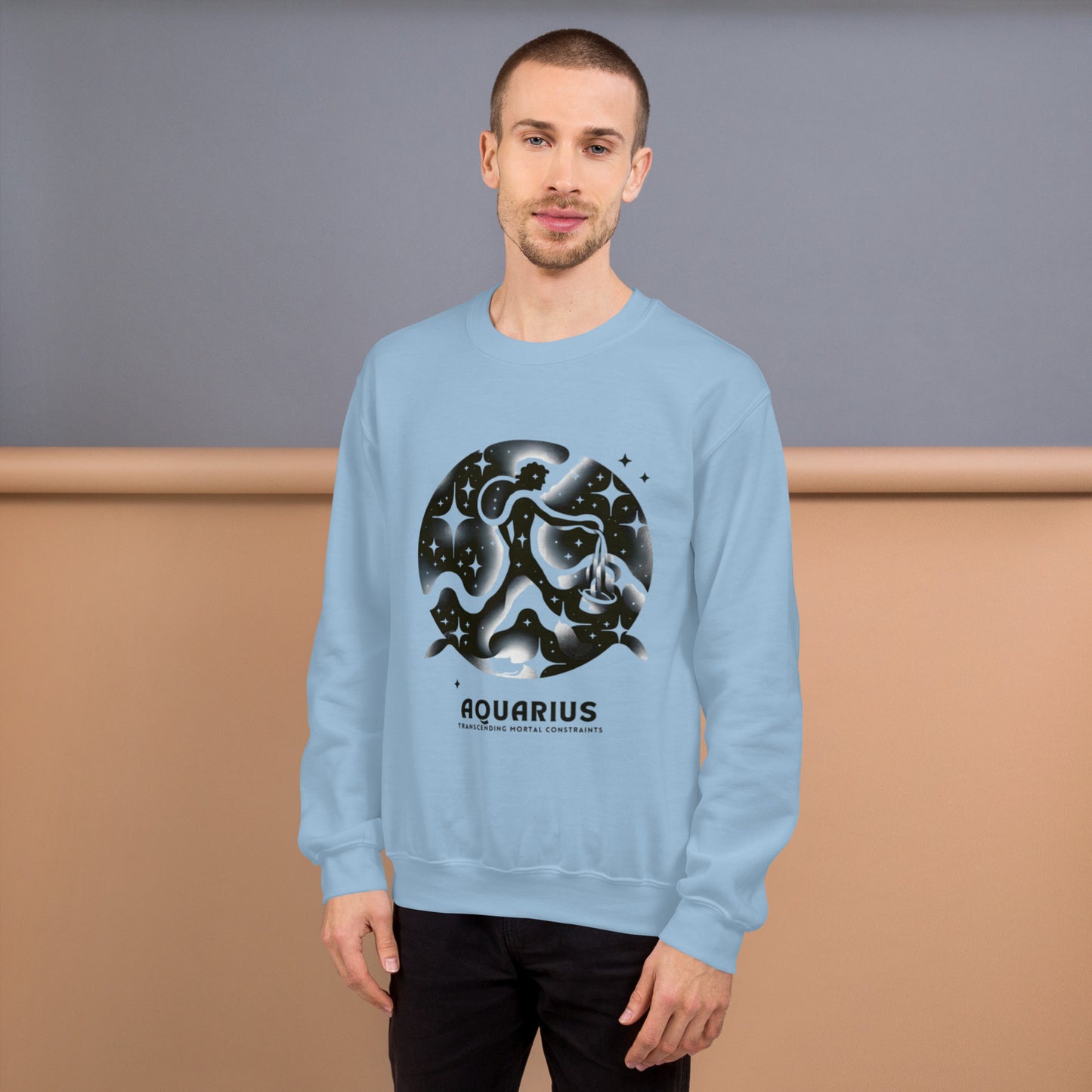 Aquarius Lunar Breeze Unisex Sweatshirt