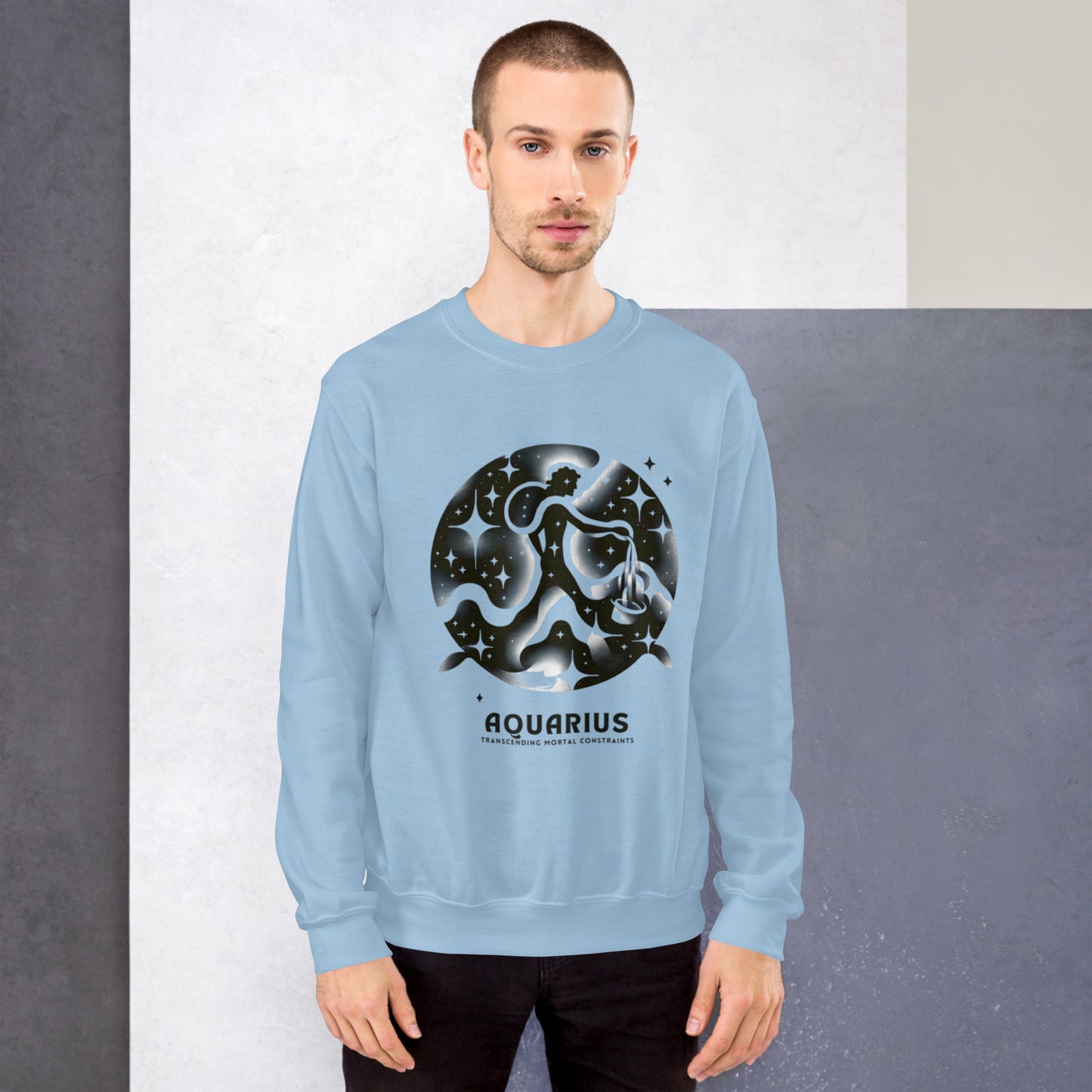 Aquarius Lunar Breeze Unisex Sweatshirt