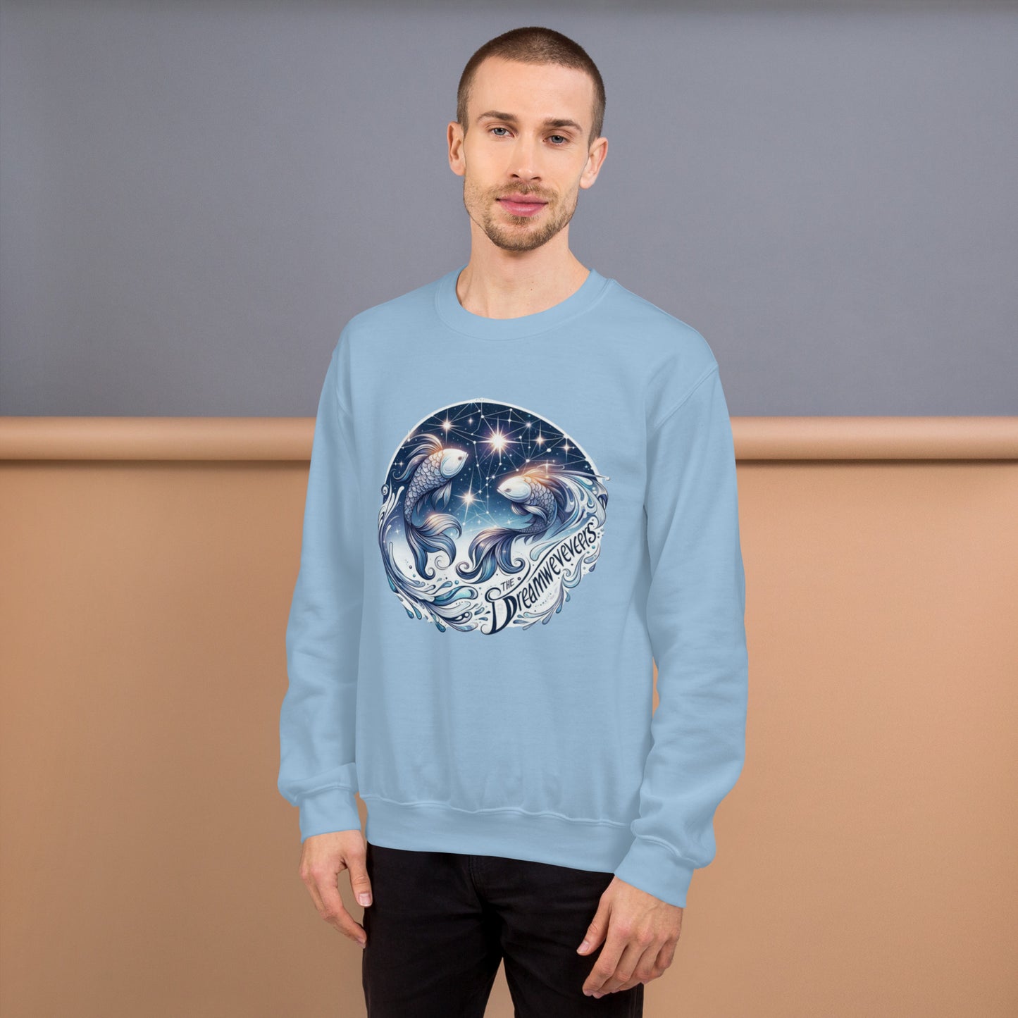 Pisces Celestial Harmony Unisex Sweatshirt