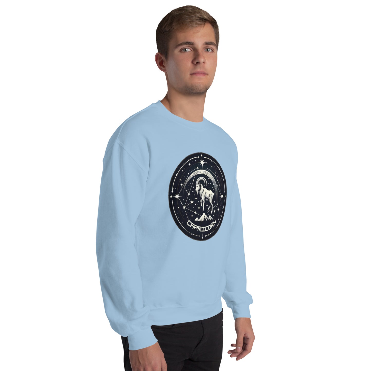 Capricorn Zodiac Wheel Unisex Sweatshirt