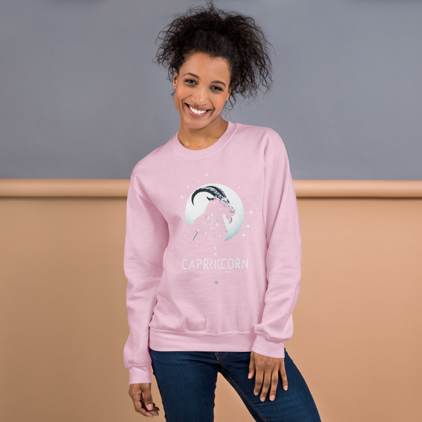 Capricorn Moonlit Ascent Unisex Sweatshirt