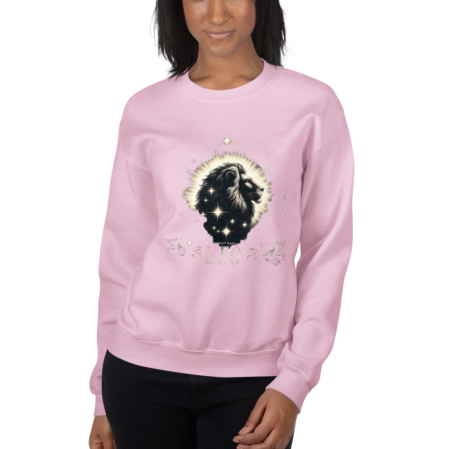 Leo Radiant Regal Unisex Sweatshirt