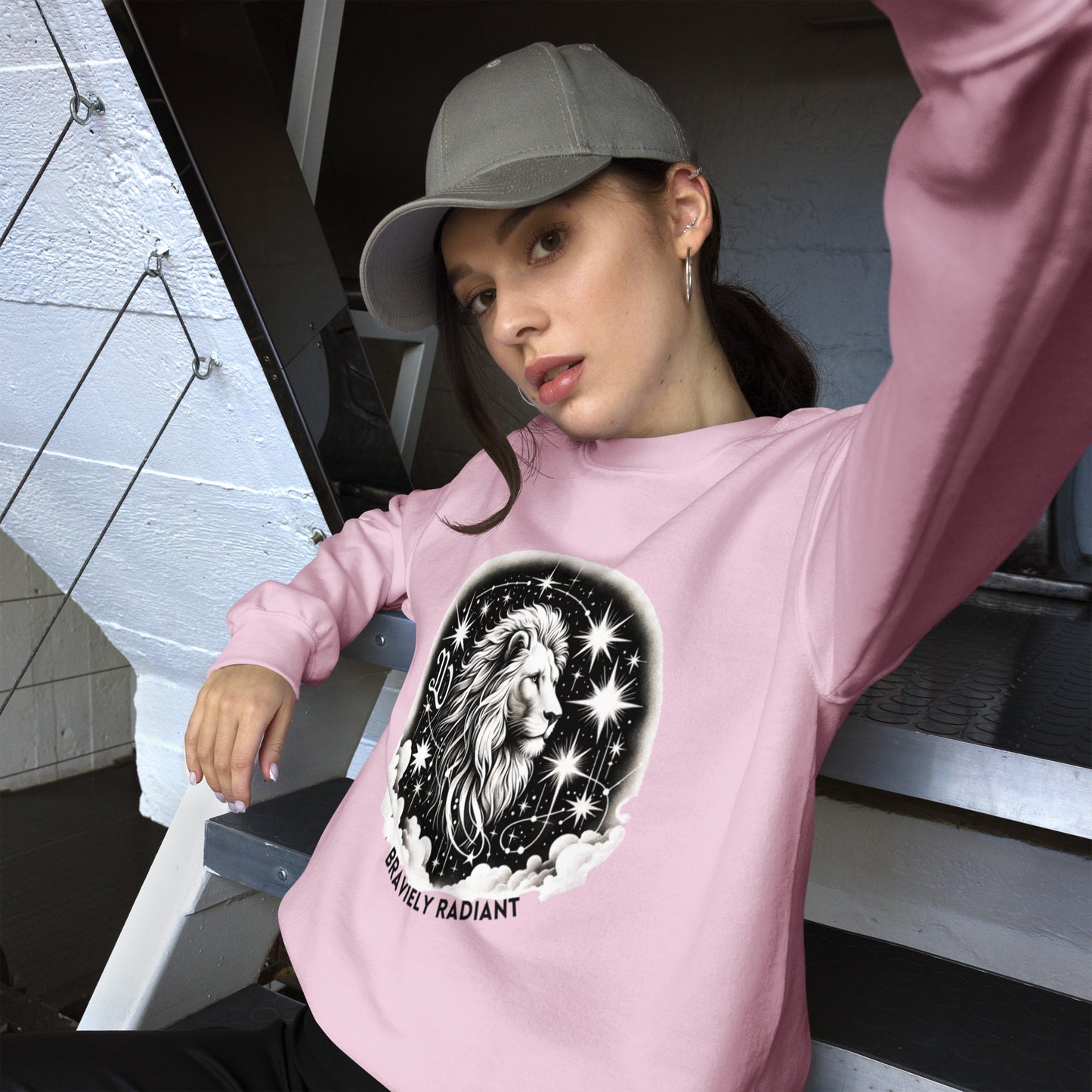 Leo Stellar Majesty Unisex Sweatshirt