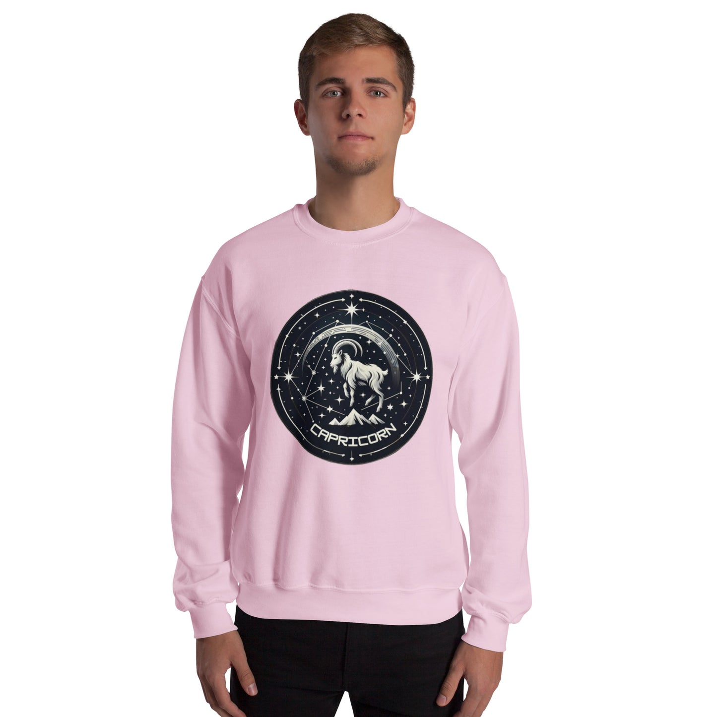 Capricorn Zodiac Wheel Unisex Sweatshirt