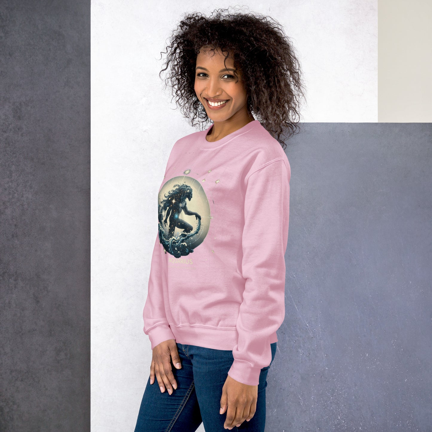 Aquarius Lunar Breeze Unisex Sweatshirt