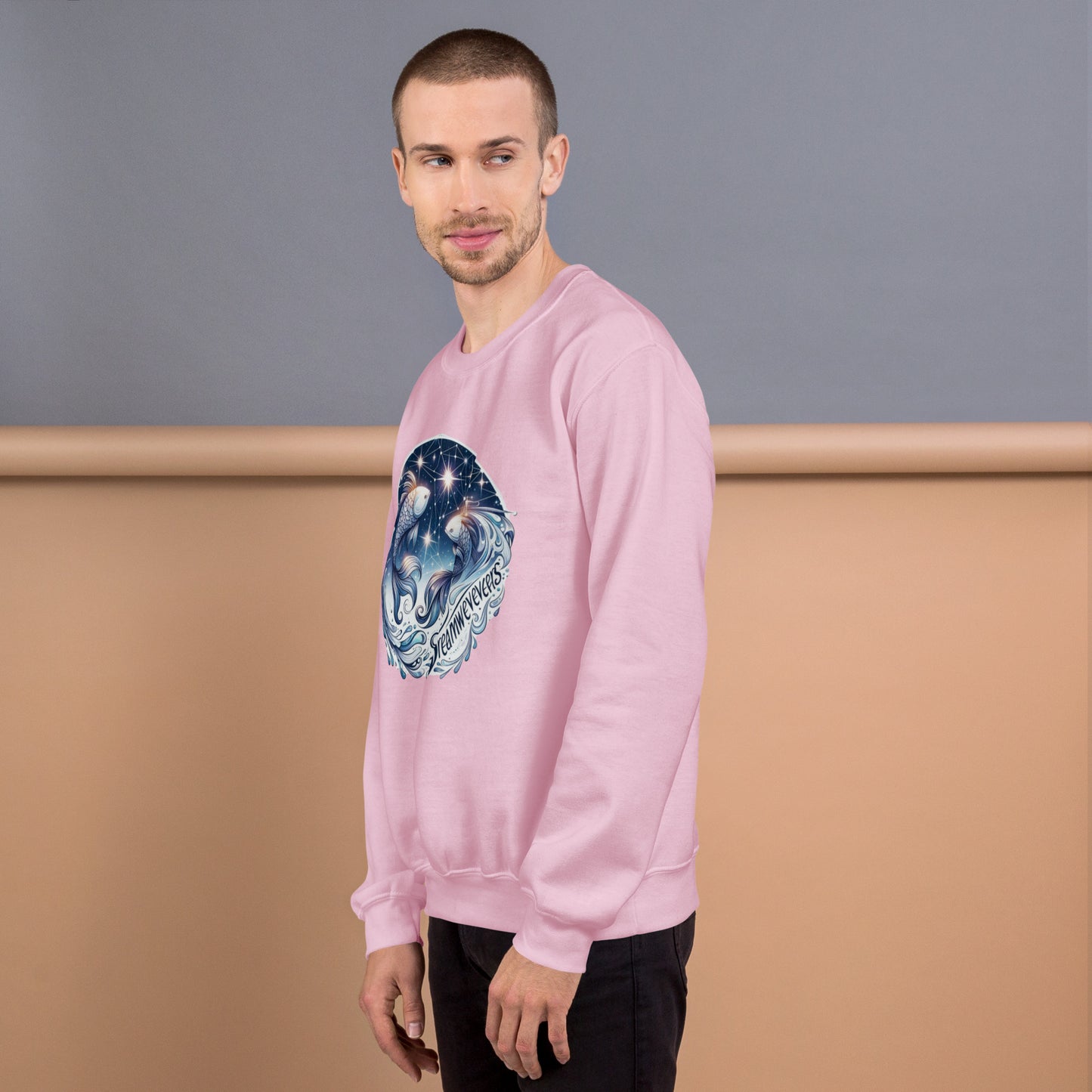 Pisces Celestial Harmony Unisex Sweatshirt