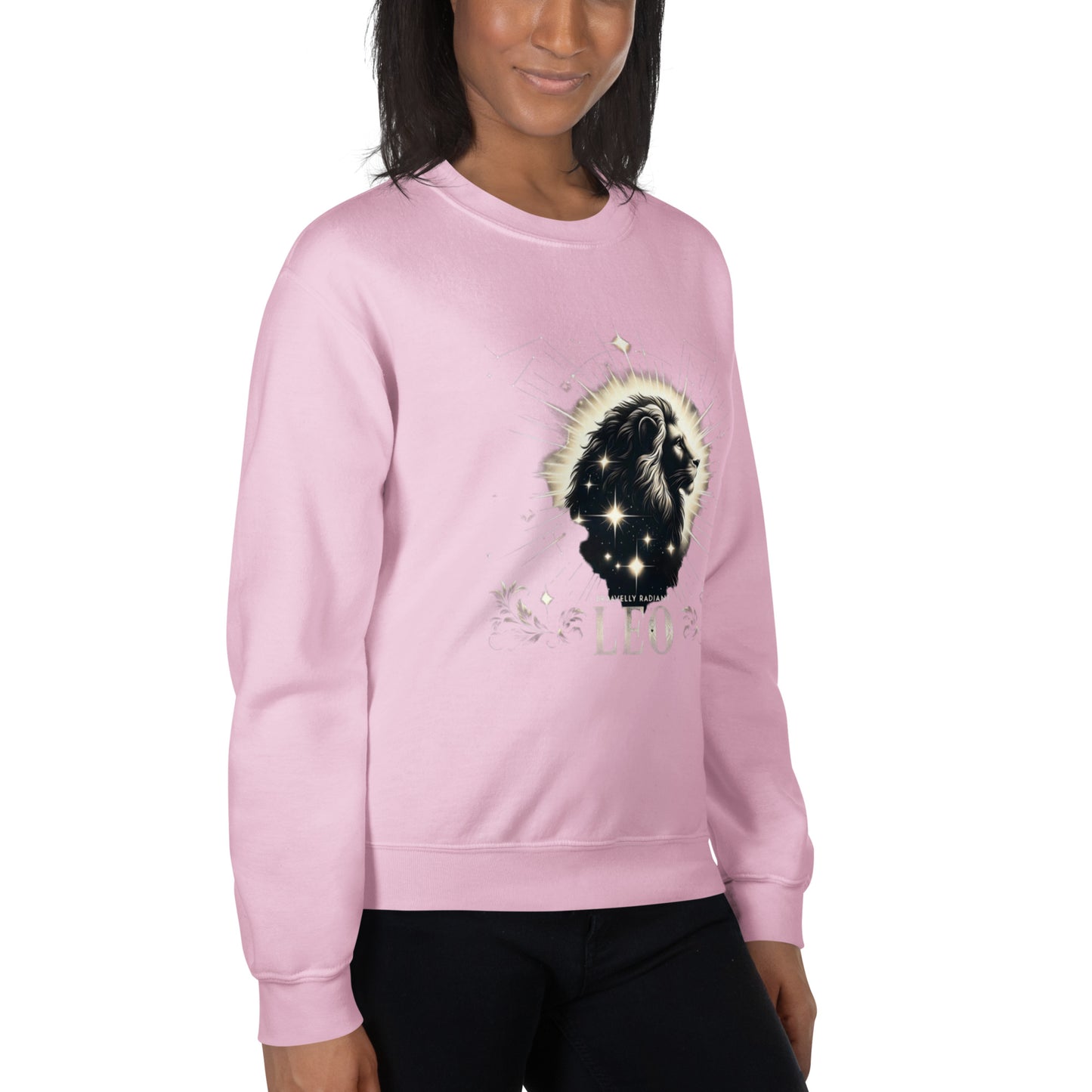 Leo Radiant Regal Unisex Sweatshirt